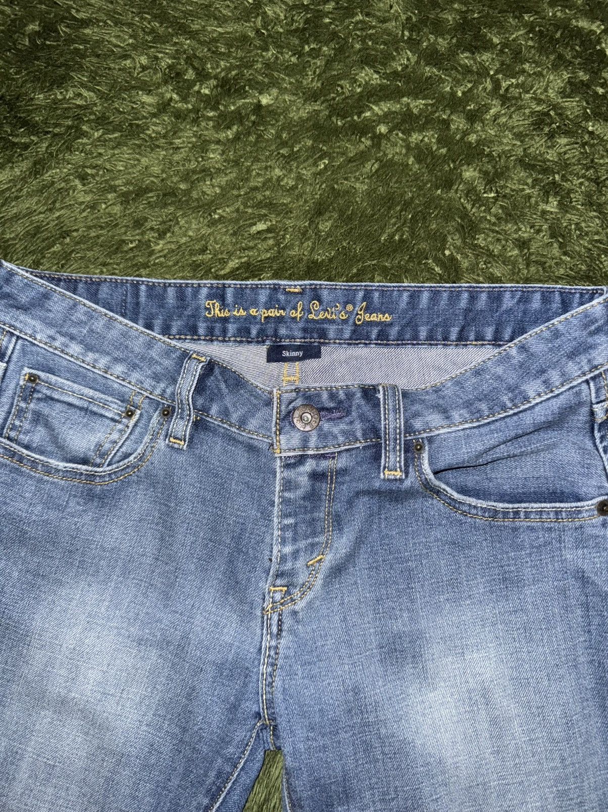 Levi's [W28/L32] 00s LEVI’S Low-Rise Skinny Fit Denim – Indigo Size 28" / US 6 / IT 42 - 4 Thumbnail