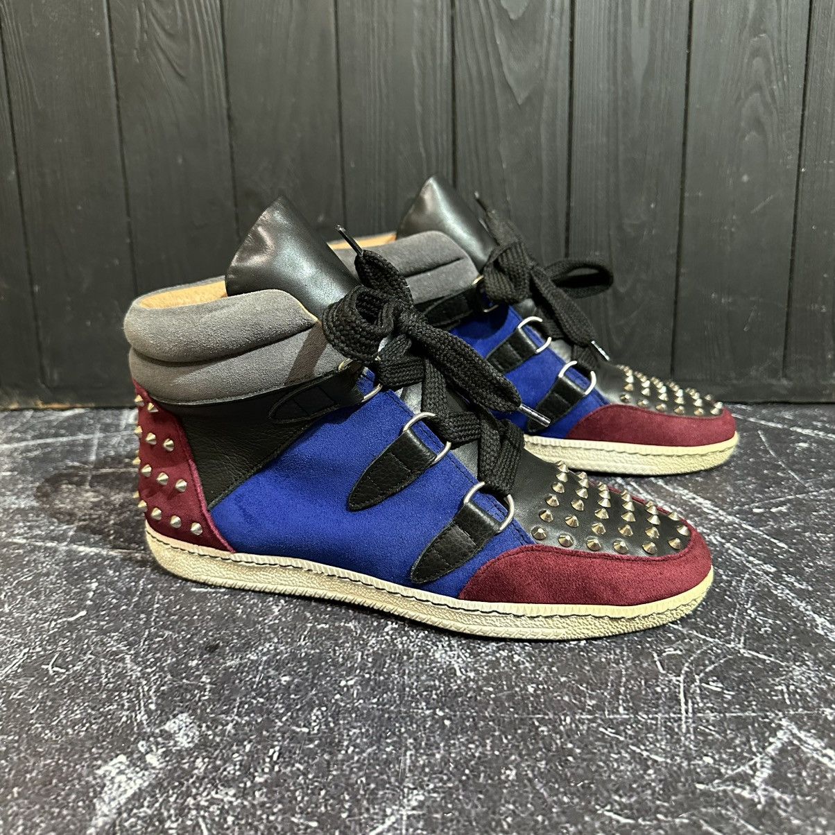Sandro SANDRO - Women’s Suede Multicolor Boots Size 40 Size US 10 / IT 40 - 2 Thumbnail