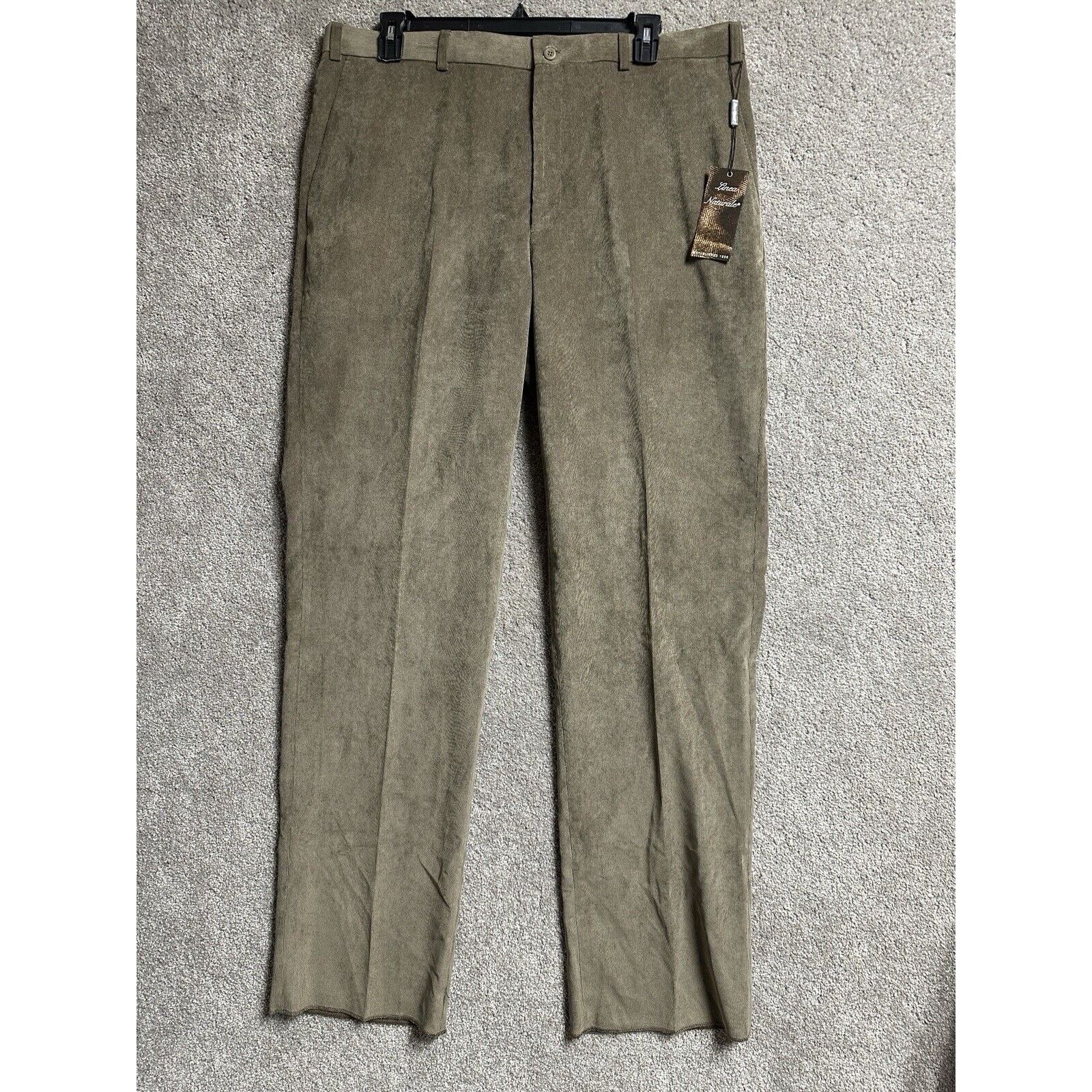 Linea Linea Naturale Pants Mens 40R Ribbed Minimalist Vintage Size US 40 / EU 56 - 1 Thumbnail