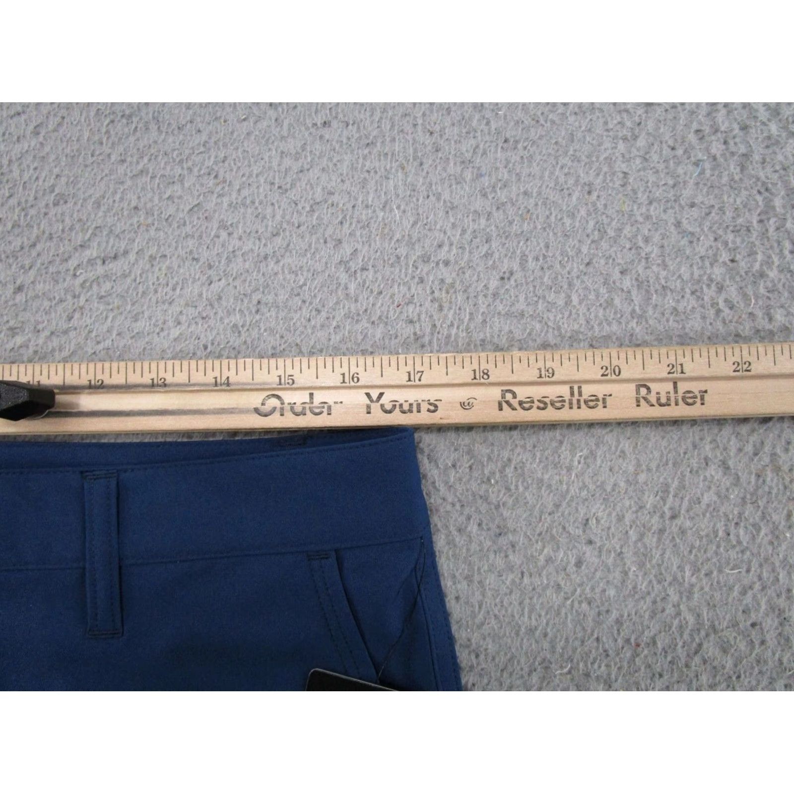 REEF Reef Mens Navy Blue Stretch Chino Shorts Size 32 Golf Preppy Beach NEW Size US 32 / EU 48 - 5 Thumbnail