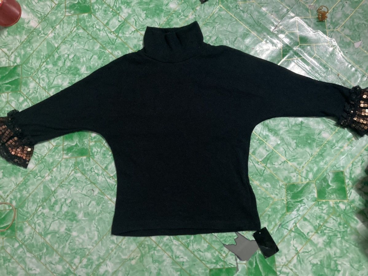 Carven × Designer Carven Long Sleeve Crop Top Size S / US 4 / IT 40 - 2 Thumbnail