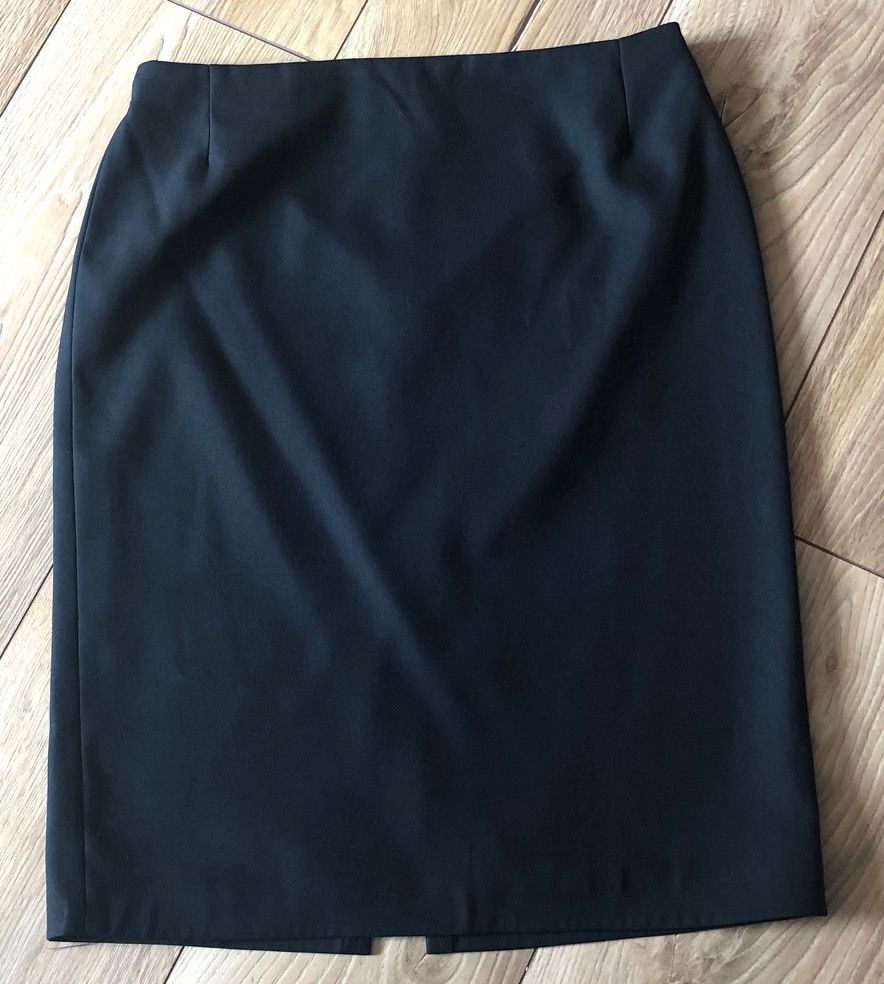 Other Black formal midi pencil skirt, size 38/M Size 26" / US 2 / IT 38 - 1 Thumbnail
