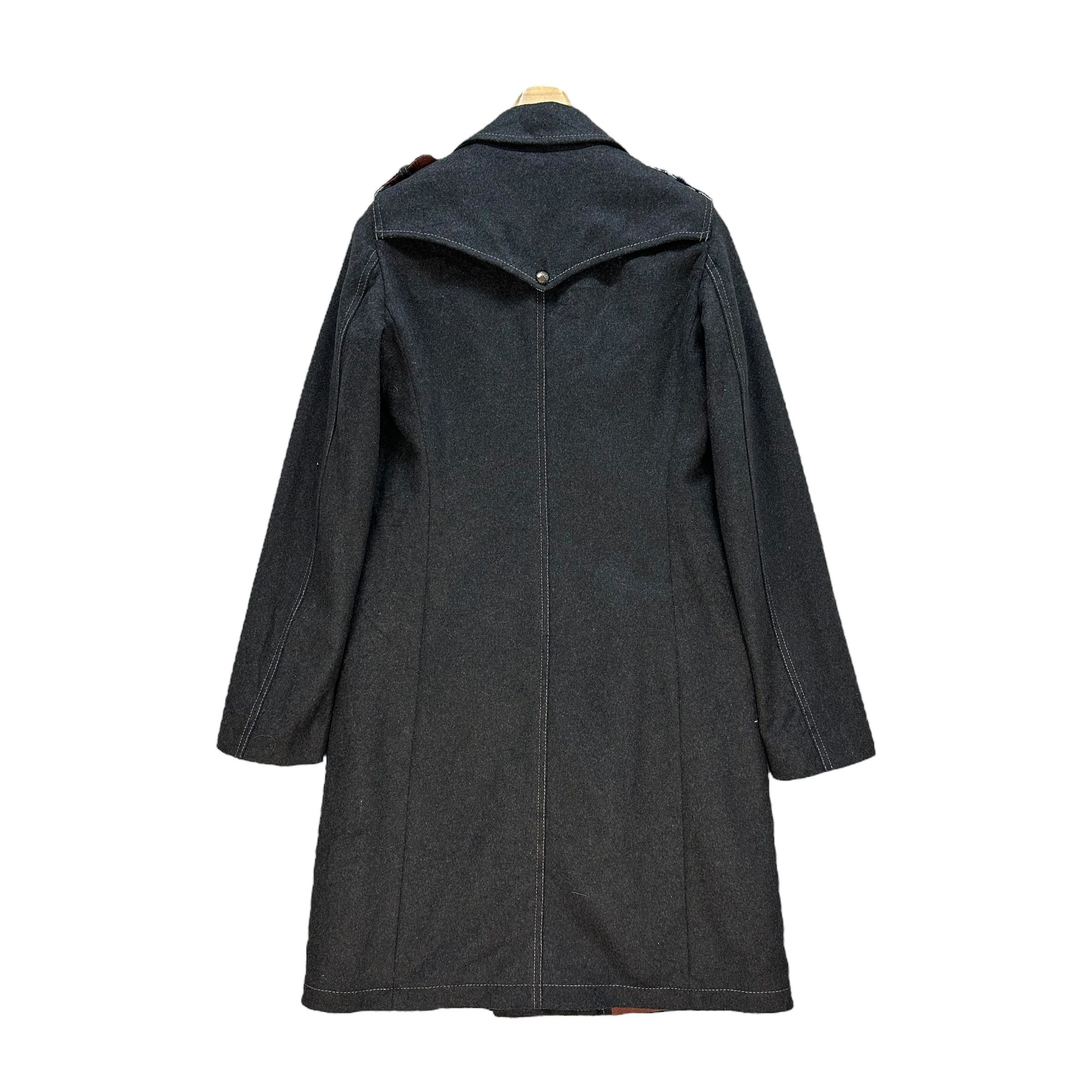 Parasuco PARASUCO CULT C12B Double Breast Long Coat #A65-1557 Size M / US 6-8 / IT 42-44 - 12 Thumbnail