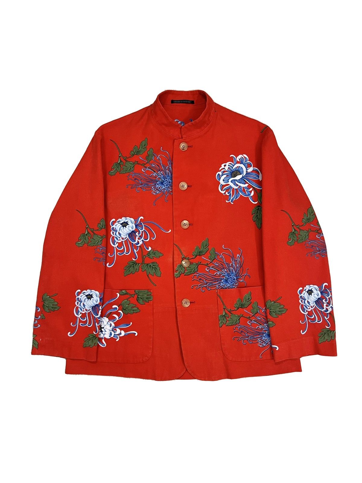 Yohji Yamamoto Yohji Yamamoto floral blazer 1996ss Size 48L - 1 Thumbnail