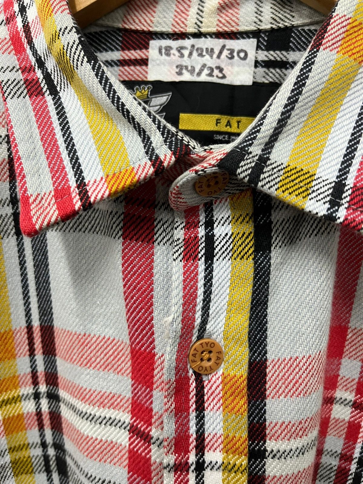 Fat Tokyo × Flannel × Japanese Brand FAT Tokyo Railroad heavyweight flannel shirt Size XL / US 12-14 / IT 48-50 - 8 Thumbnail