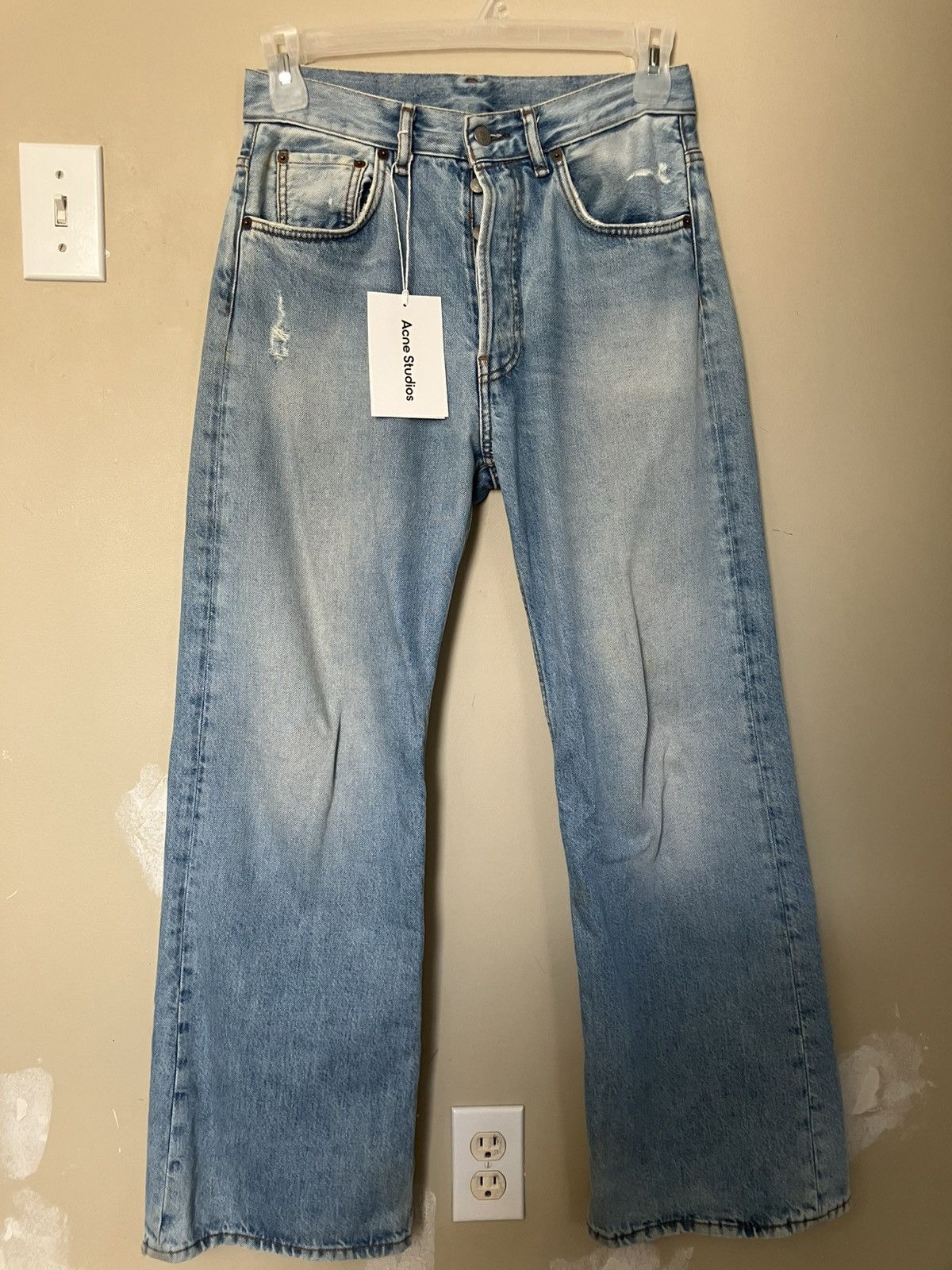 Acne Studios Acne Studios 2021m Blue Jeans 29/30 Size US 29 - 1 Thumbnail
