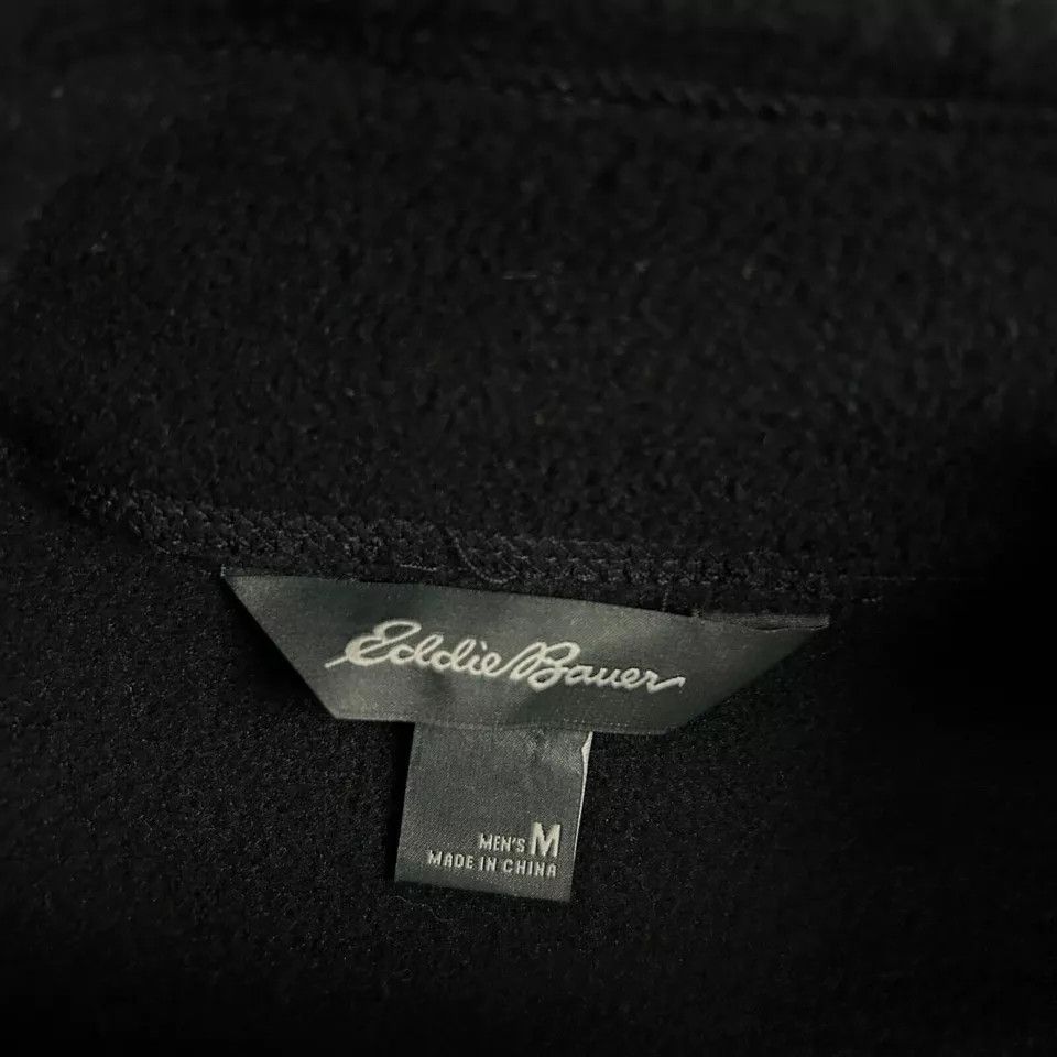 Eddie Bauer Eddie Bauer 1/4 Zip Pullover Mens Medium Black Fleece Adults Size US M / EU 48-50 / 2 - 3 Thumbnail