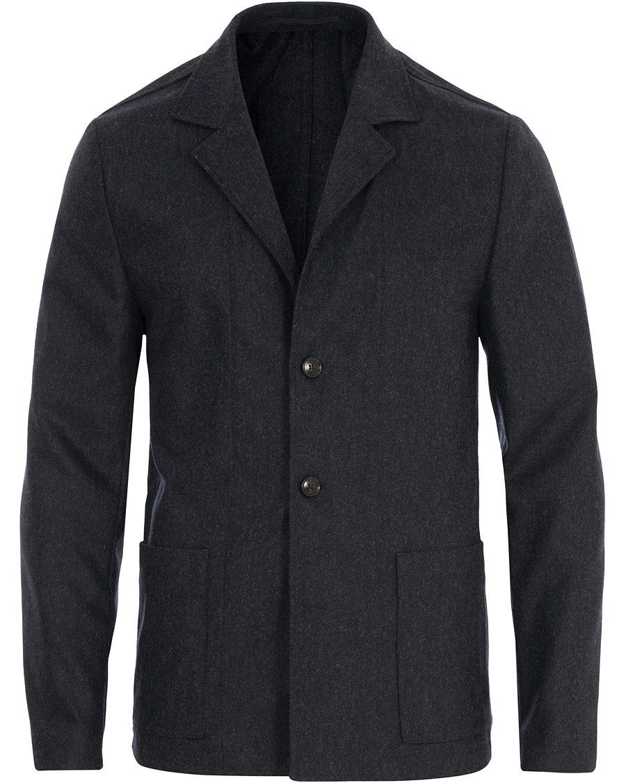 Designer × Tiger of Sweden Tiger Of Sweden - Jimmie Leisure Blazer Shirt Navy Size US M / EU 48-50 / 2 - 9 Thumbnail