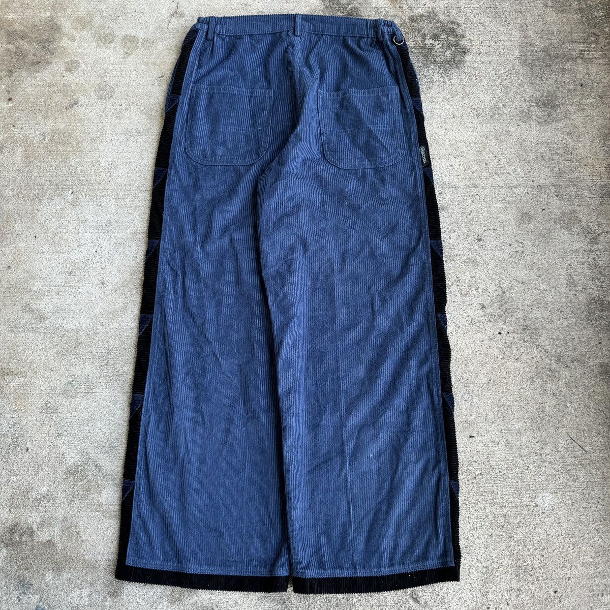 JNCO × Vintage Crazy Vintage 90s jumbo corduroy JNCO style baggy wide leg Size US 32 / EU 48 - 3 Thumbnail