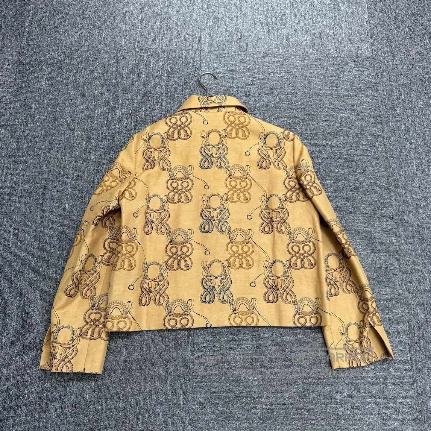 Hermes Hermes size38 The pattern is printed all over the linen jac Size M / US 6-8 / IT 42-44 - 2 Thumbnail