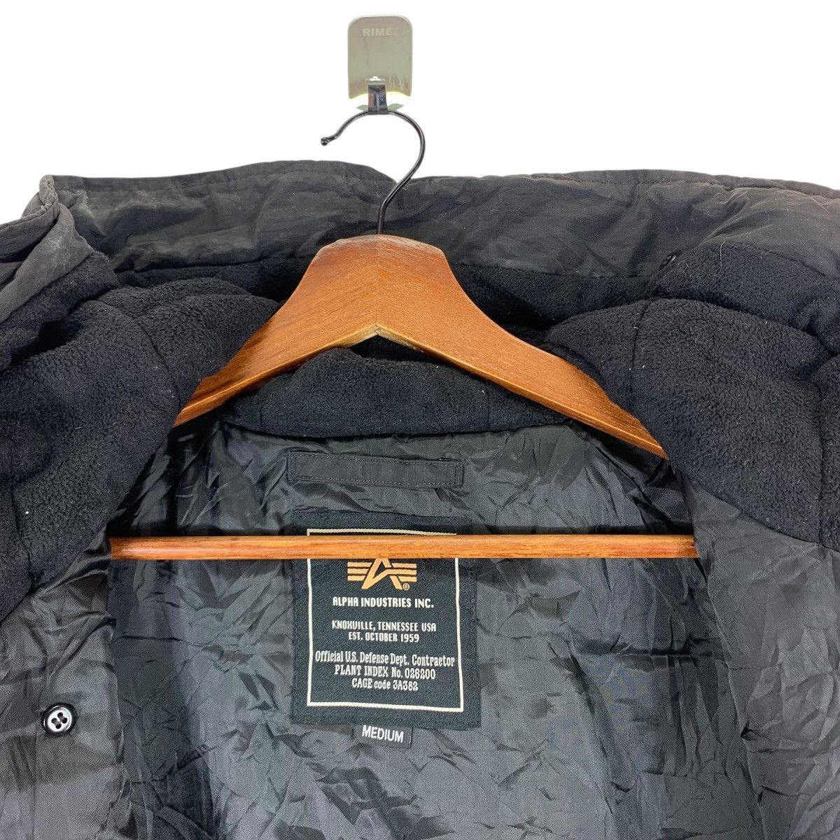 Alpha Industries VINTAGE ALPHA INDUSTRIES PARKA HOODIE BOMBER JACKET Size US M / EU 48-50 / 2 - 9 Thumbnail