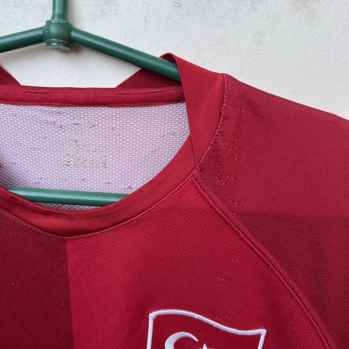 Nike TURKEY 2006 2008 HOME FOOTBALL SHIRT SOCCER JERSEY NIKE Size US L / EU 52-54 / 3 - 5 Thumbnail