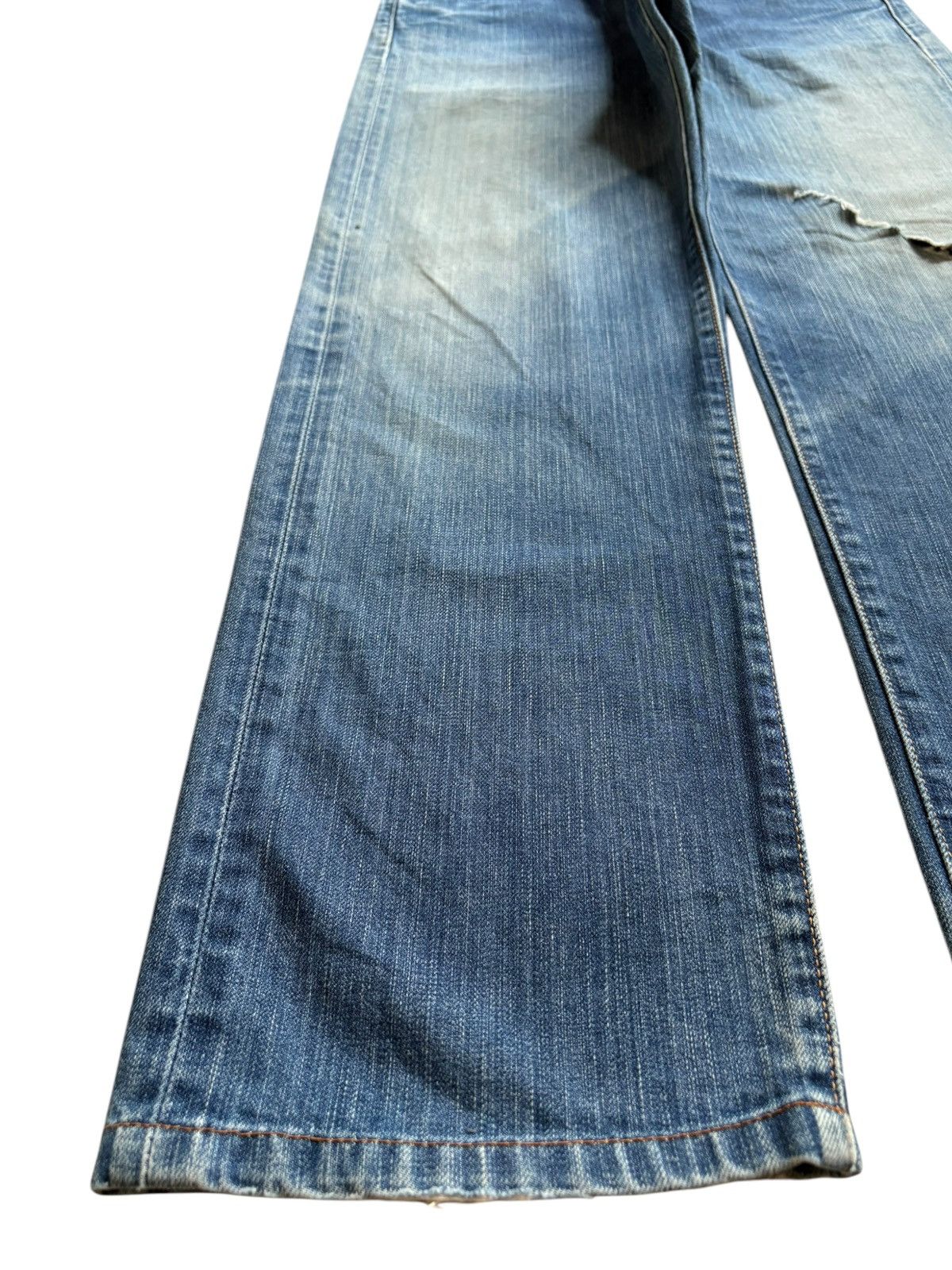 Levi's Vintage 90s Levis 501 Mud Wash Distressed Loose Jeans Size US 30 / EU 46 - 6 Thumbnail
