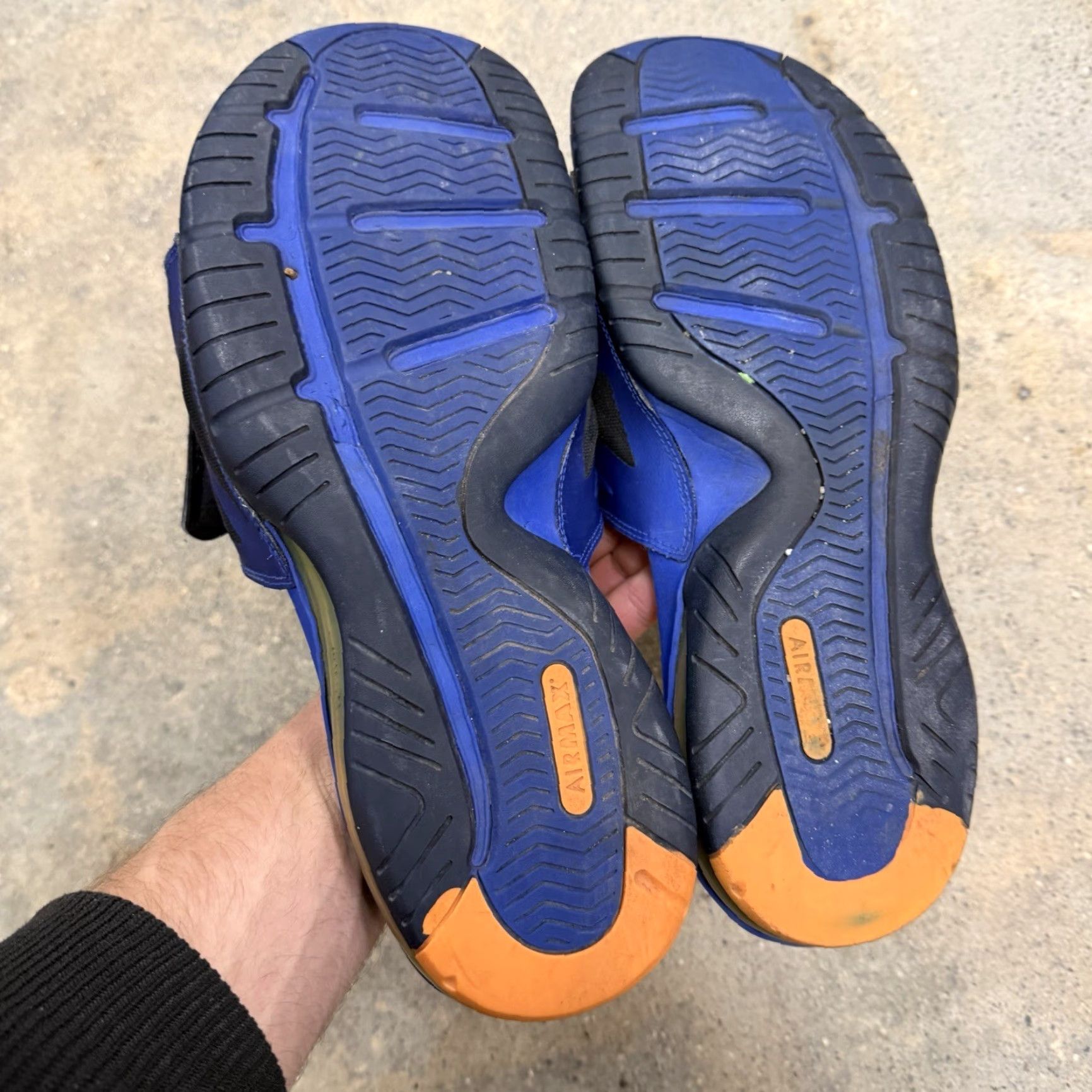 Nike Nike Air Max Lebron 2 Slide Elite Mens Size 12 Blue/Orange Sneaker Athletic Size US 11 / EU 44 - 6 Thumbnail