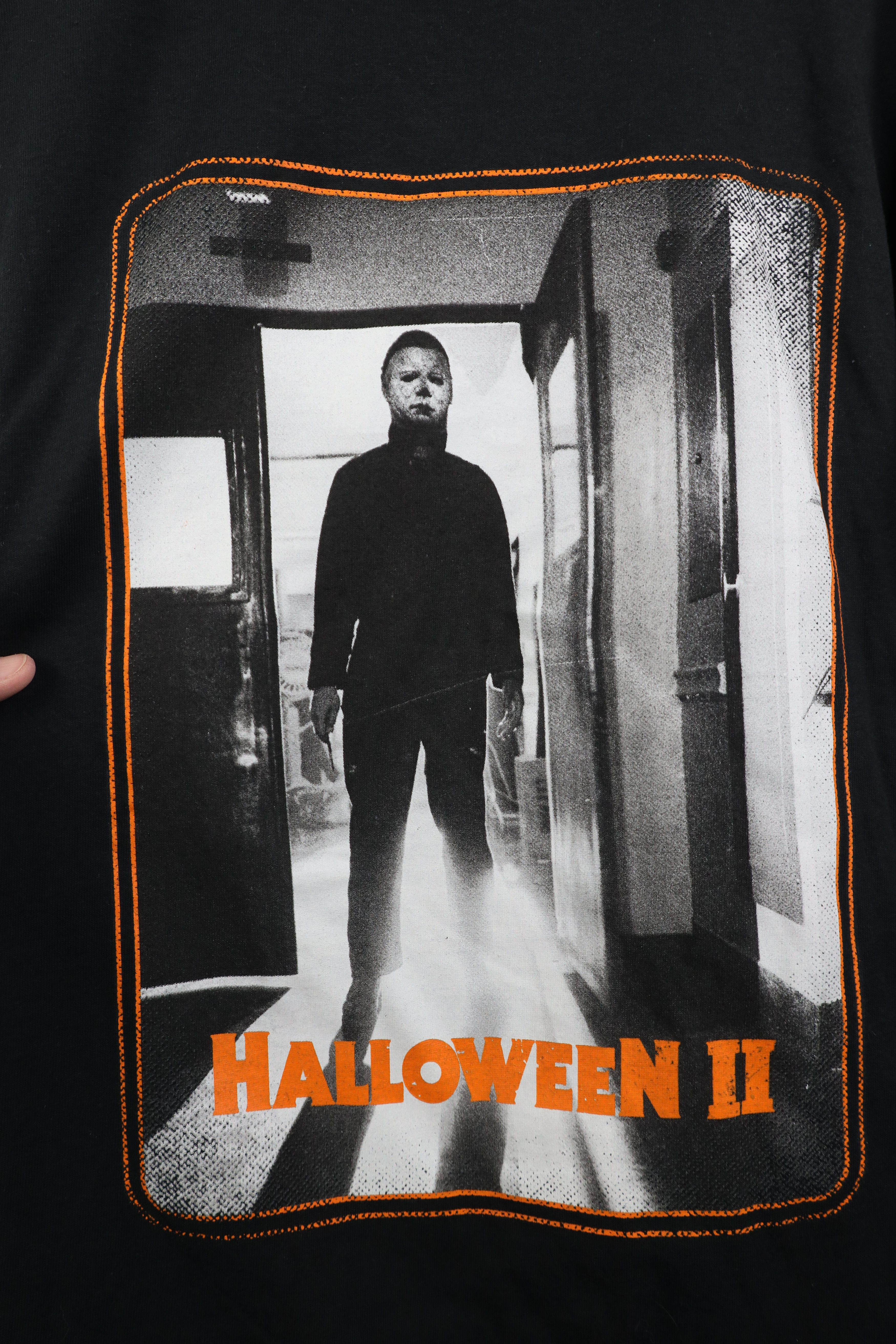 Vintage Y2K Streetwear Halloween II Movie Long Sleeve T-Shirt Black Size US L / EU 52-54 / 3 - 6 Thumbnail