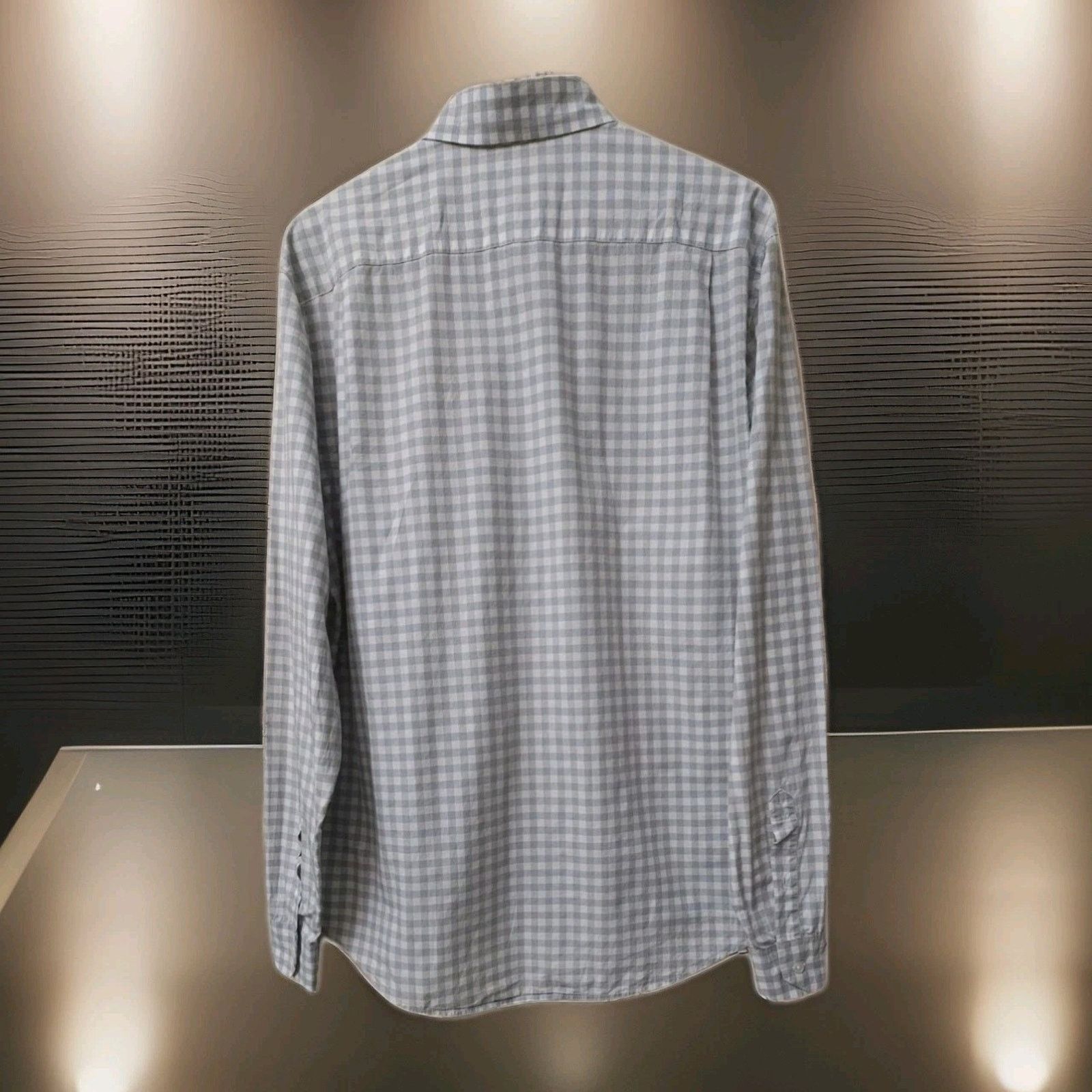 Lacoste Lacoste Modern Fit Plaid Button Down Shirt Cotton Logo 42 Size US XS / EU 42 / 0 - 3 Thumbnail