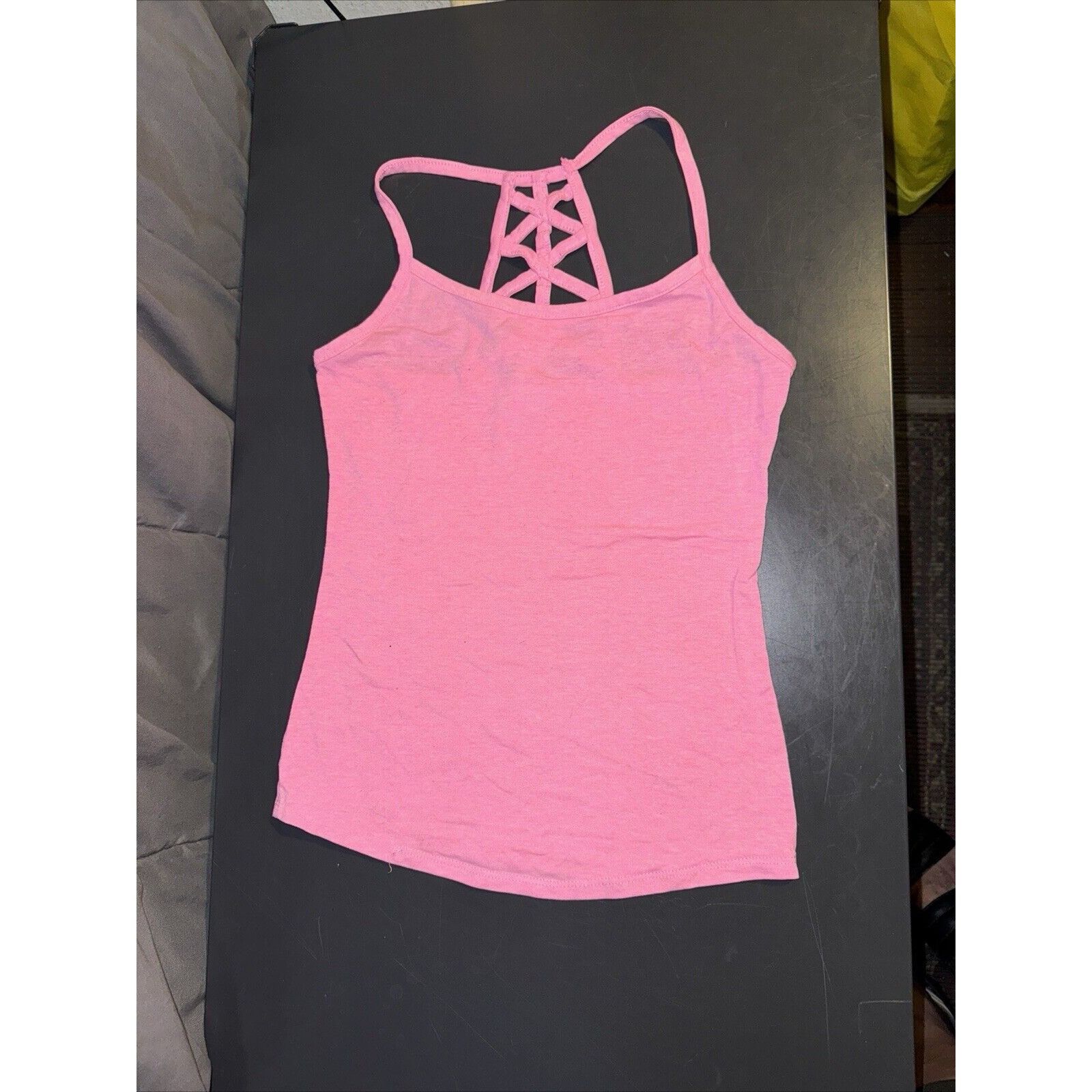 Other Bozzolo Tank Top Strappy Back Panel Pink Size S PILLING BOTT Size S / US 4 / IT 40 - 1 Thumbnail
