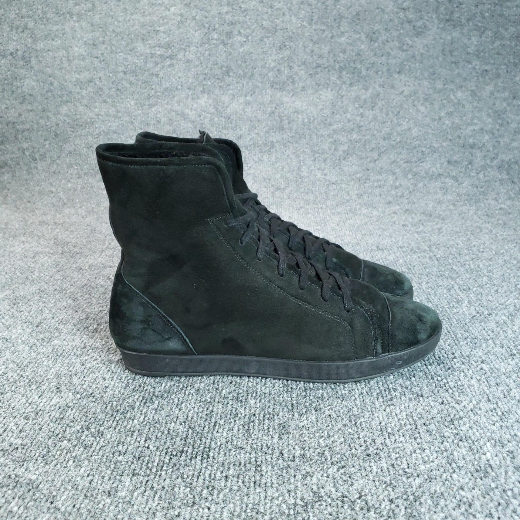 Eileen Fisher Eileen Fisher Boots Black Suede Lace Up Ankle Flat Booties Womens Size 9 Size US 9 / IT 39 - 2 Thumbnail