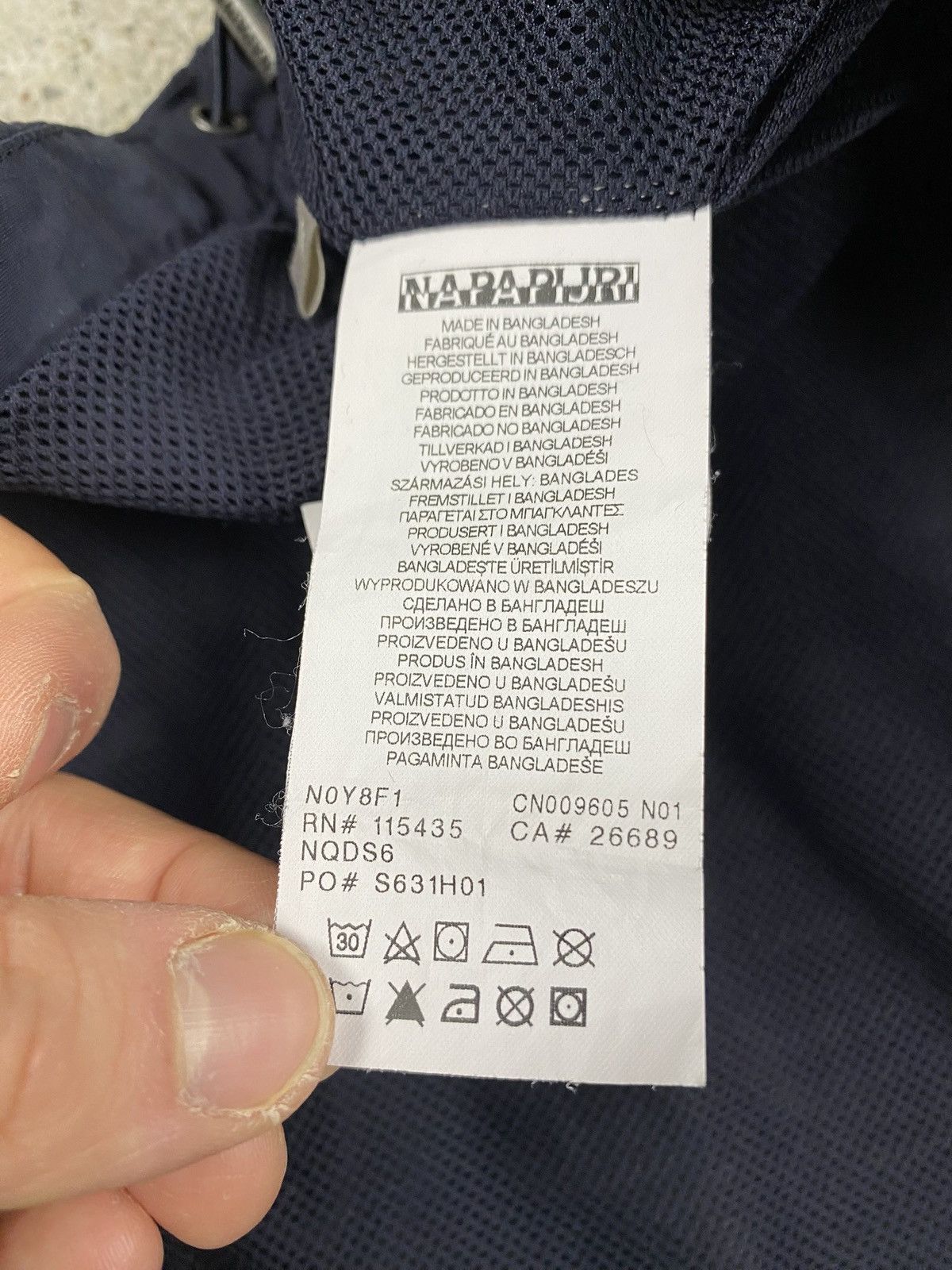 Napapijri Napapijri navy windbreaker M outdoor Size US M / EU 48-50 / 2 - 9 Thumbnail