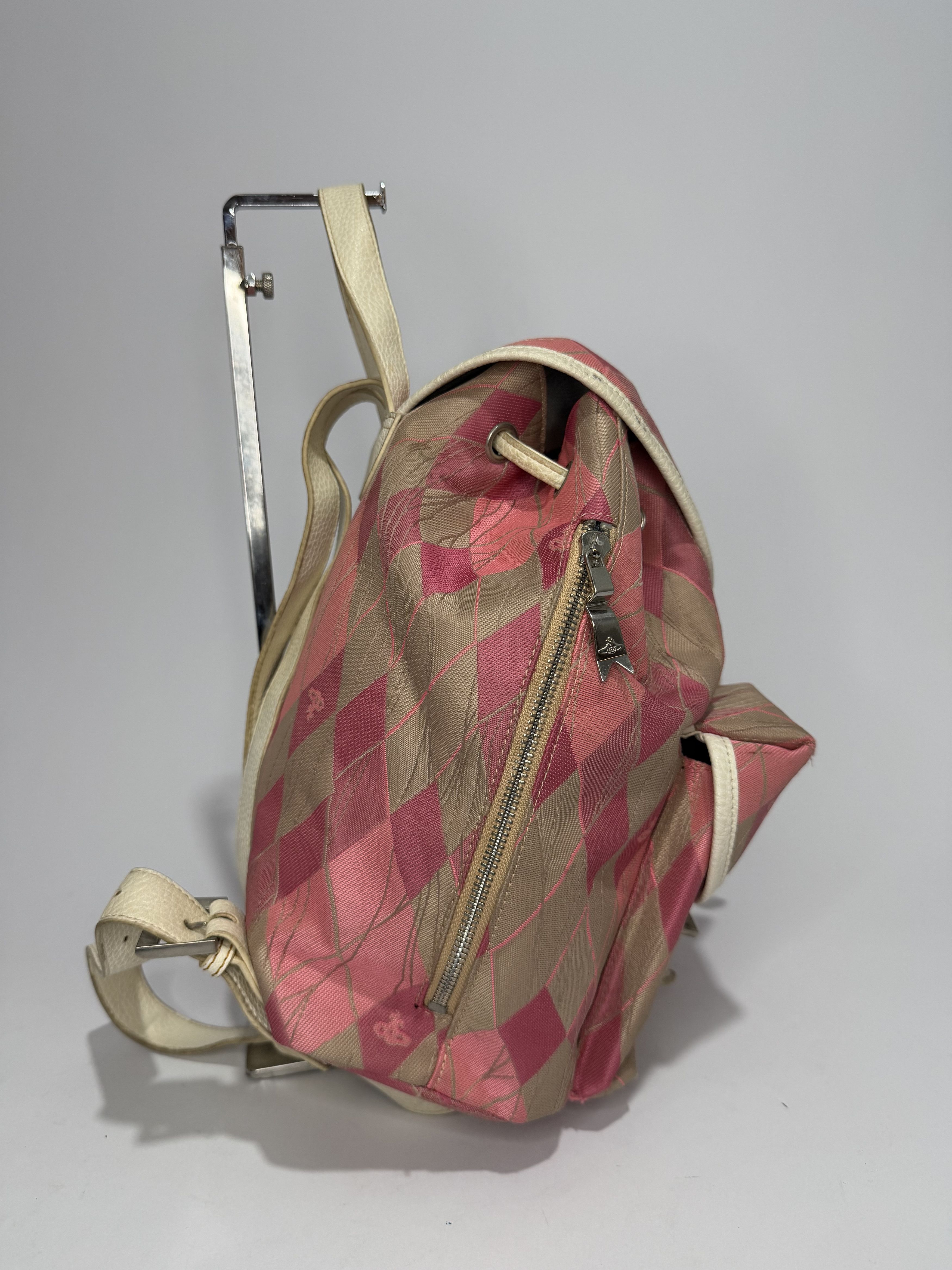 Vivienne Westwood VIVIENNE WESTWOOD DERBY CHECKED BACKPACK Size ONE SIZE - 4 Thumbnail