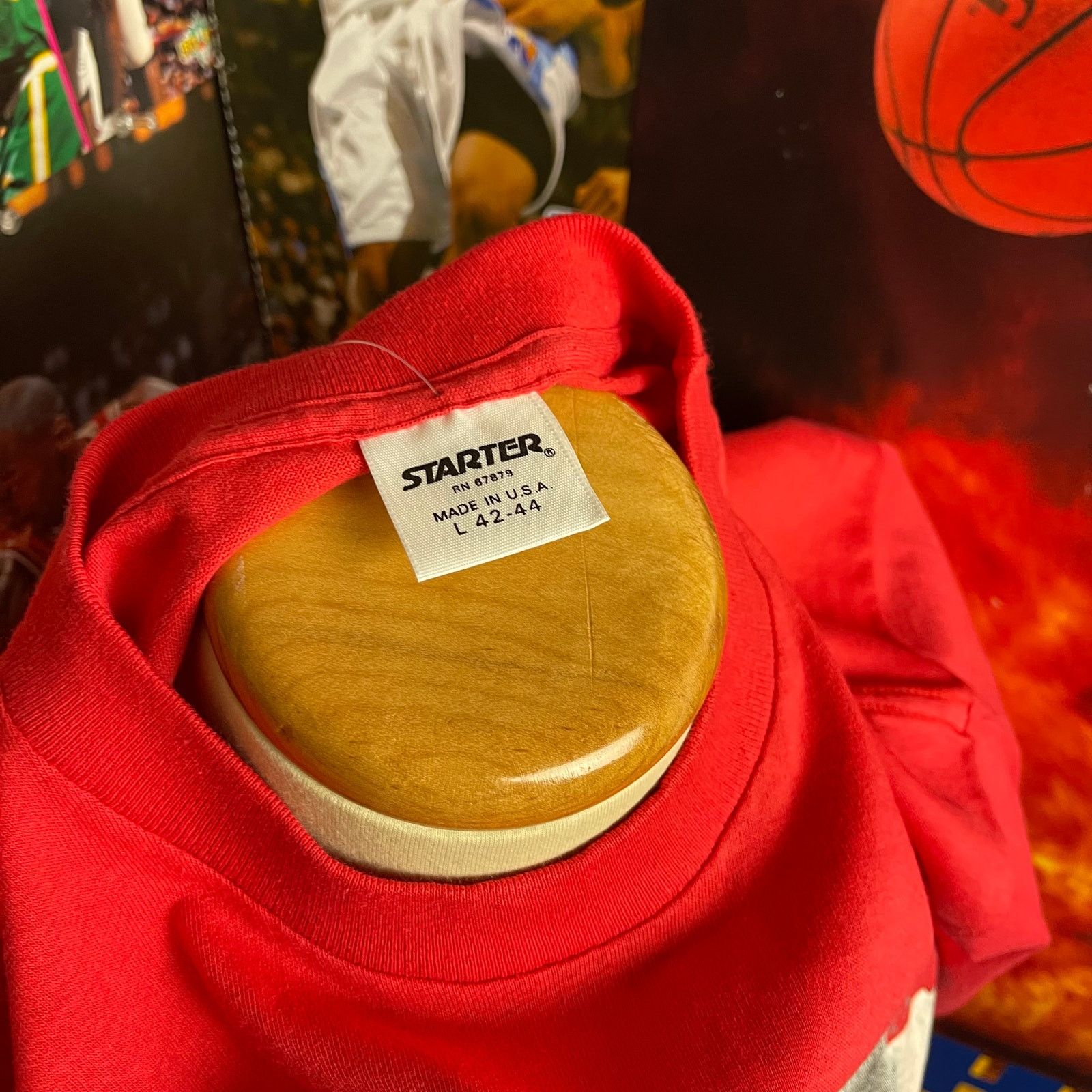 Starter Vintage Atlanta Hawks 1989 Dominique Wilkins Starter NBA Tee Size US M / EU 48-50 / 2 - 7 Thumbnail