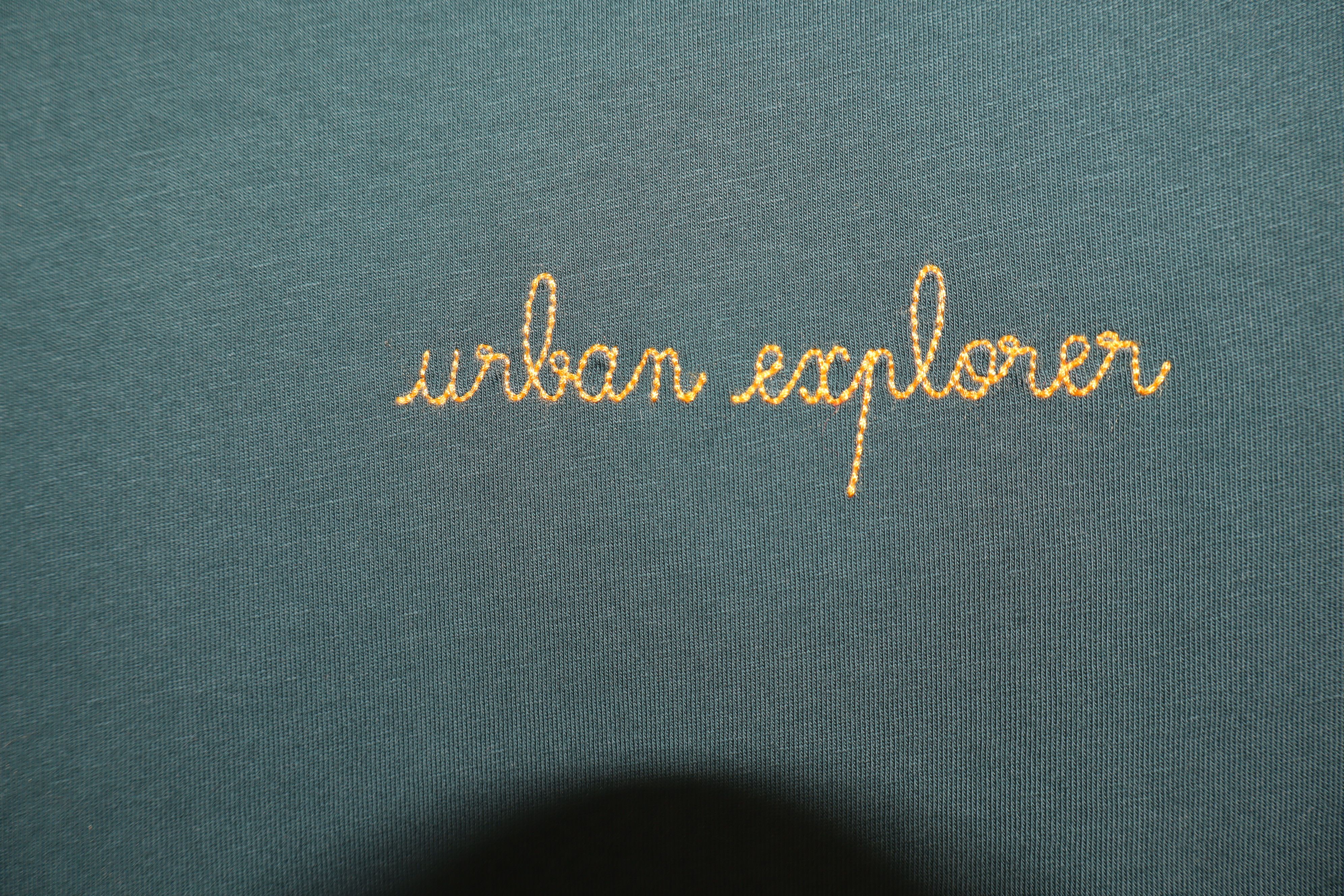 Maison Labiche "Urban explorer" embroidered t-shirt Size US S / EU 44-46 / 1 - 5 Thumbnail