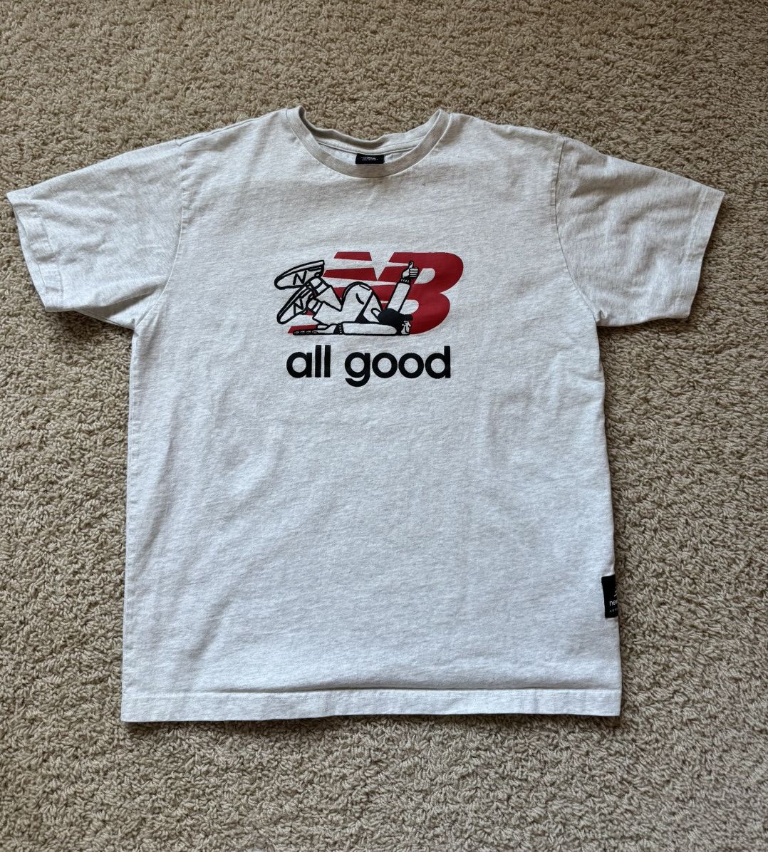 New Balance New Balance x Seb Arcuri “all good” tee Size US L / EU 52-54 / 3 - 1 Thumbnail