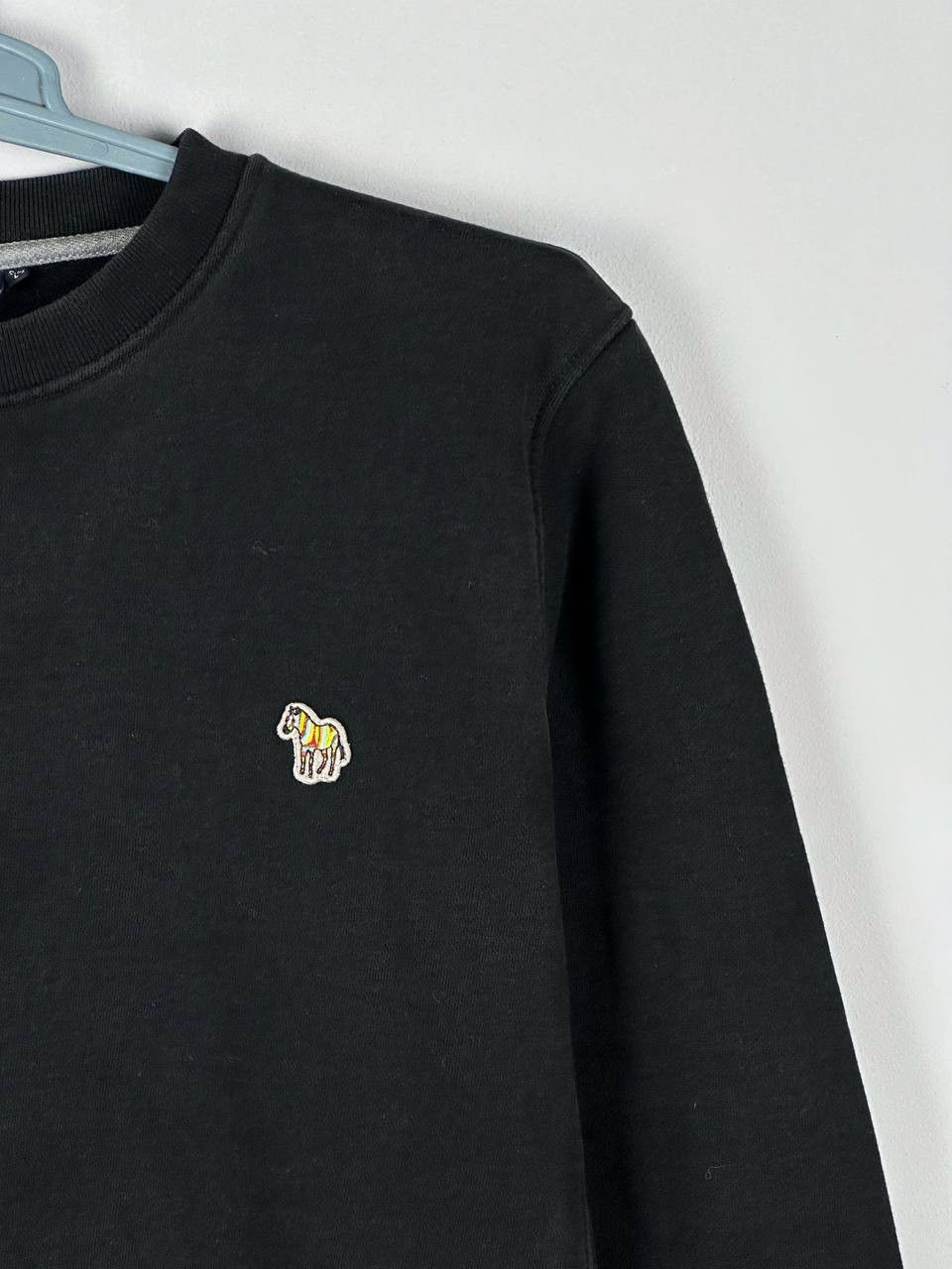 Paul Smith Paul Smith Black Basic Zebra Logo Heavyweight Sweatshirt Size US L / EU 52-54 / 3 - 4 Thumbnail