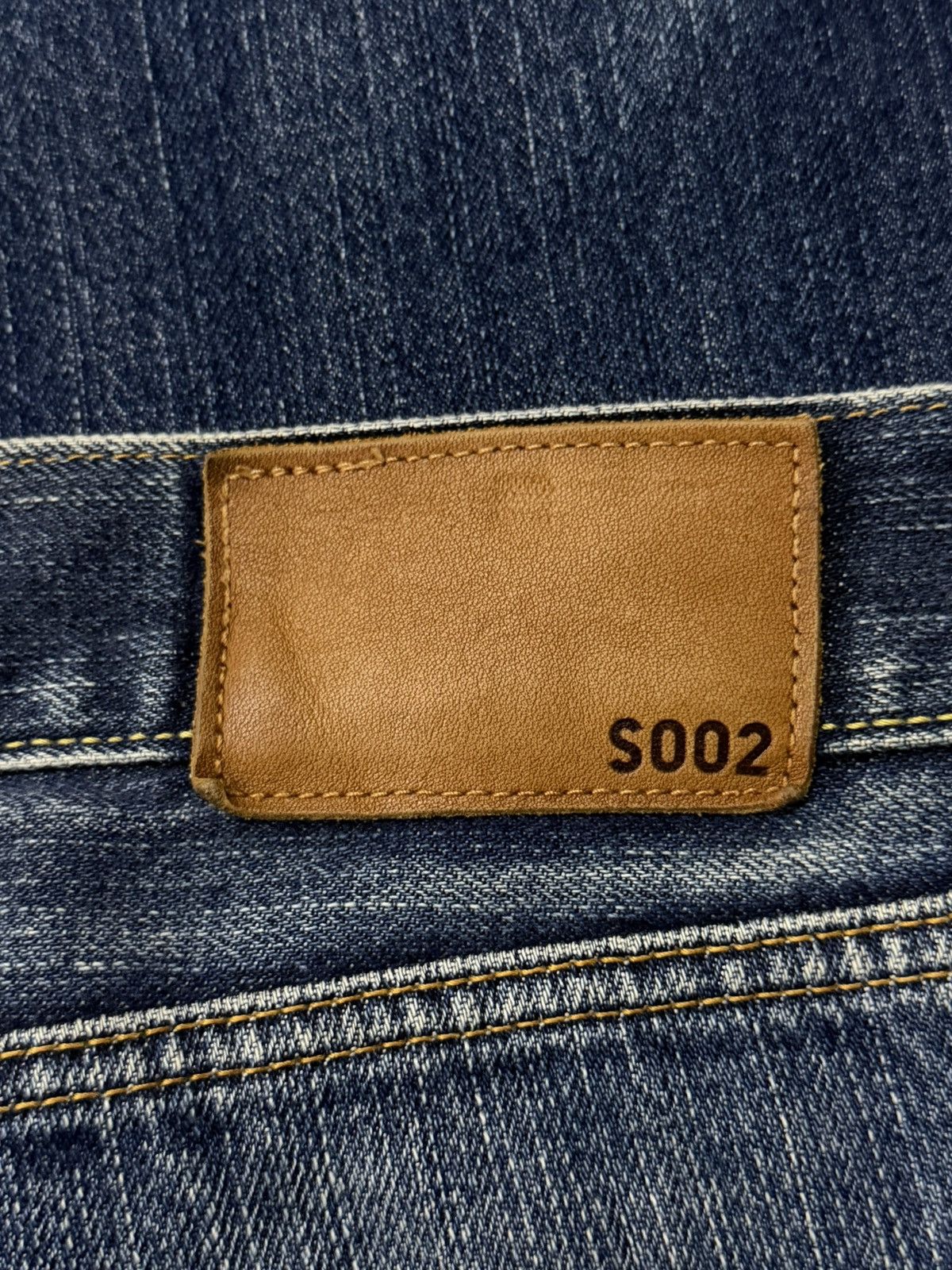Uniqlo Vintage Uniqlo UJ S002 Selvedge Denim Jeans Red Line | W38 Size US 38 / EU 54 - 13 Thumbnail