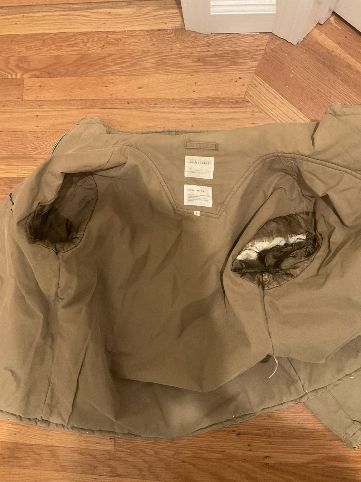 Helmut Lang Helmut Lang AW 98 Vintage Cotton Parka Size US M / EU 48-50 / 2 - 3 Thumbnail