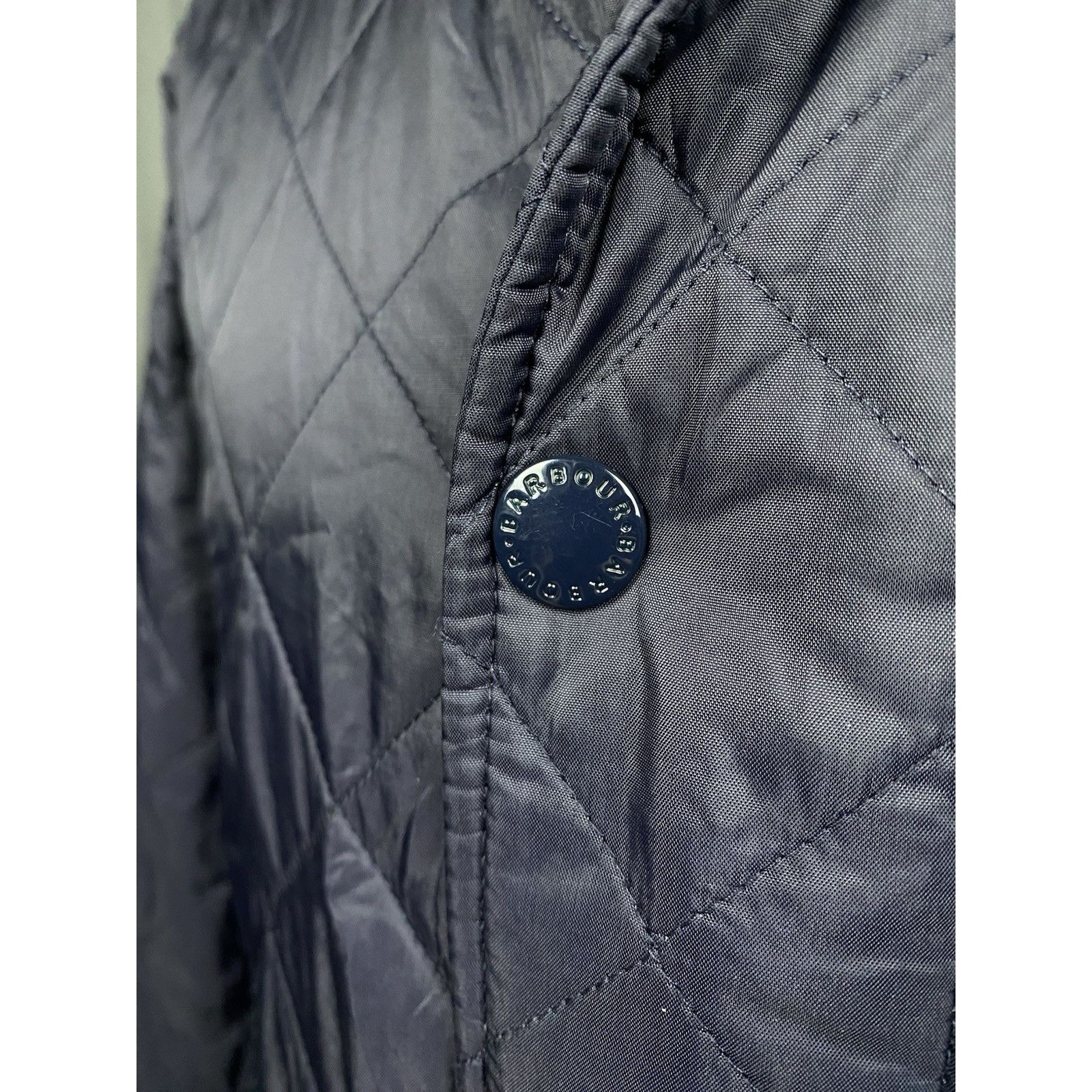 Barbour Barbour International Quilt Flyer Men's Blue Quilted Jacket Size US XXL / EU 58 / 5 - 9 Thumbnail