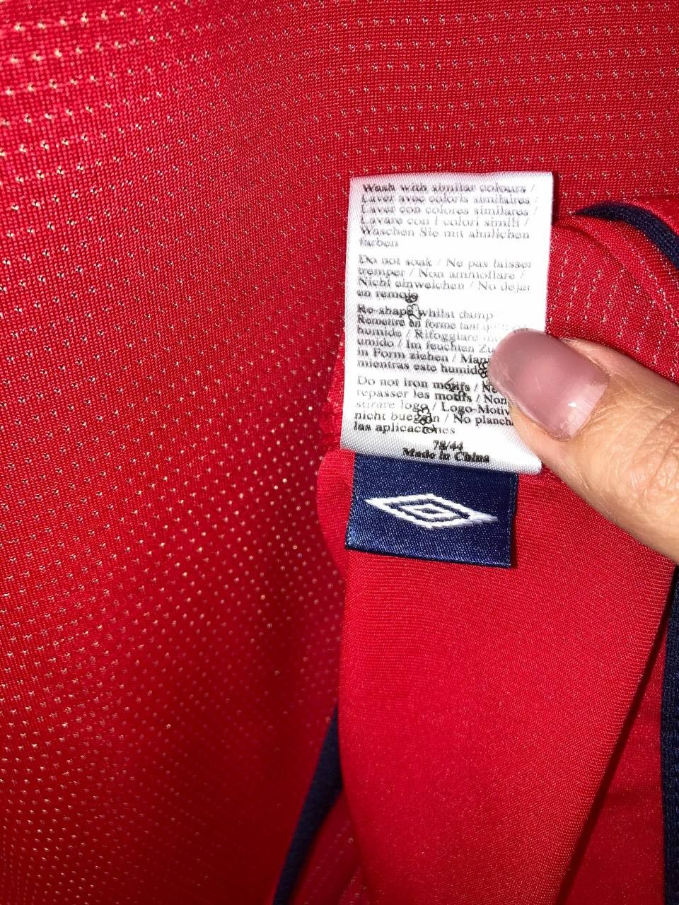 Umbro VINTAGE 2004 2006 ENGLAND FOOTBALL JERSEY SOCCER SHIRT UMBRO Size US XL / EU 56 / 4 - 13 Thumbnail