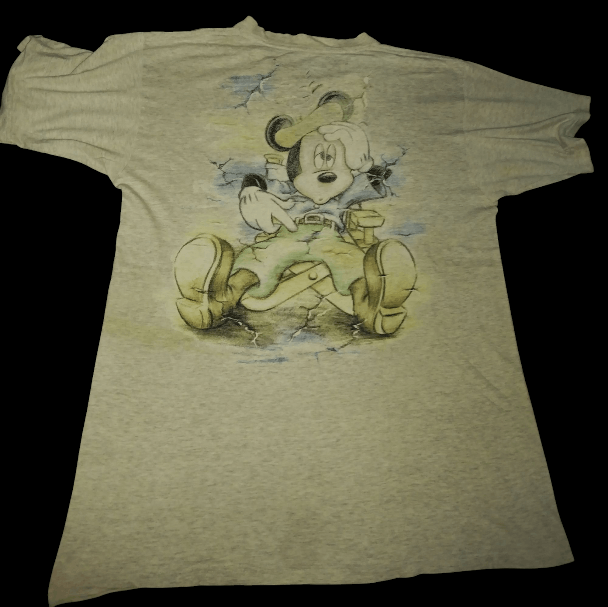 Mickey Mouse Vintage Mickey Mouse 90s Distressed Tshirt Size US L / EU 52-54 / 3 - 2 Thumbnail