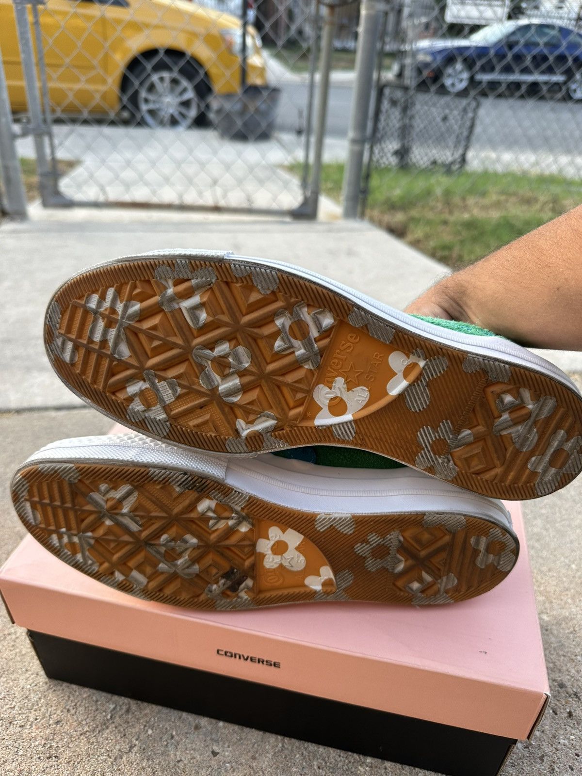 Converse × Golf le Fleur Golf le fleur uno GREEN/BLUE Size US 8 / EU 41 - 4 Thumbnail