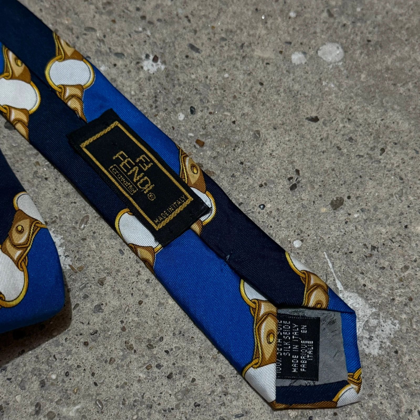 Fendi Vintage fendi silk tie Size ONE SIZE - 4 Thumbnail