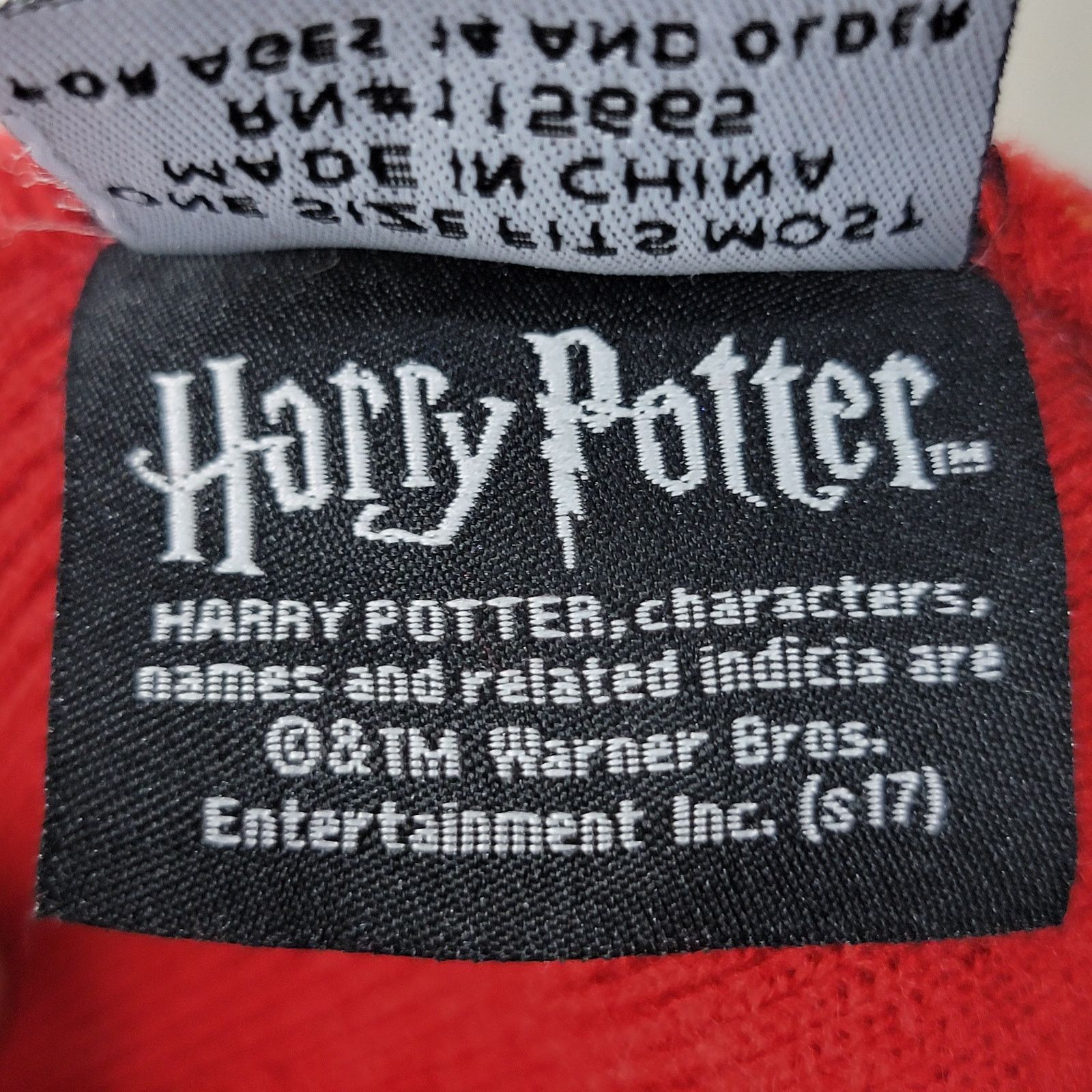 Other Harry Potter Red & Yellow Gryffindor Knit Beanie Size ONE SIZE - 7 Thumbnail