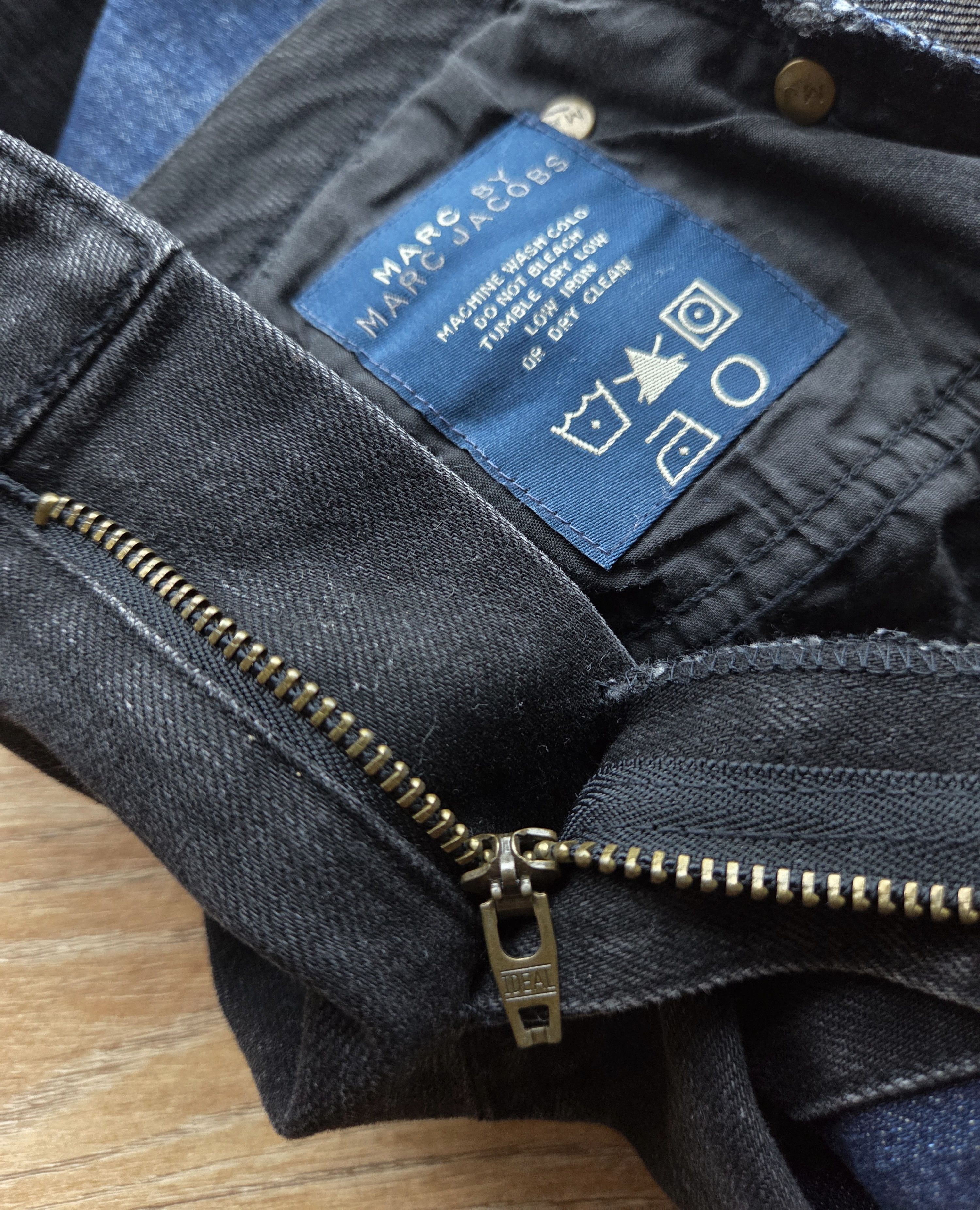 Marc Jacobs Marc Jacobs Patchwork Chrissie Low Rise Skinny Stretch Pants Size 26" / US 2 / IT 38 - 9 Thumbnail
