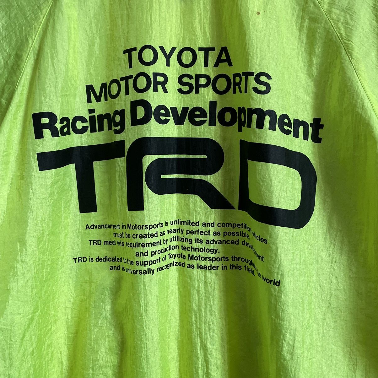 Vintage Vintage Toyota TRD Racing Development Light Jacket Size US L / EU 52-54 / 3 - 2 Thumbnail