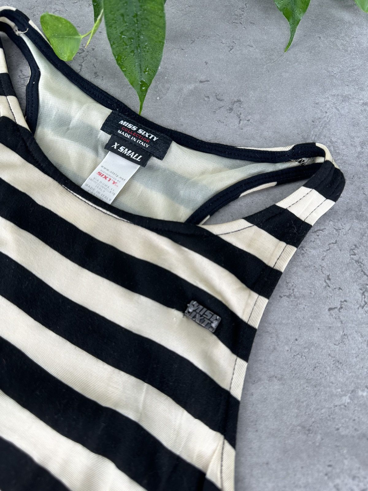 Miss Sixty Miss Sixty Stripped Dress Size XS / US 0-2 / IT 36-38 - 3 Thumbnail
