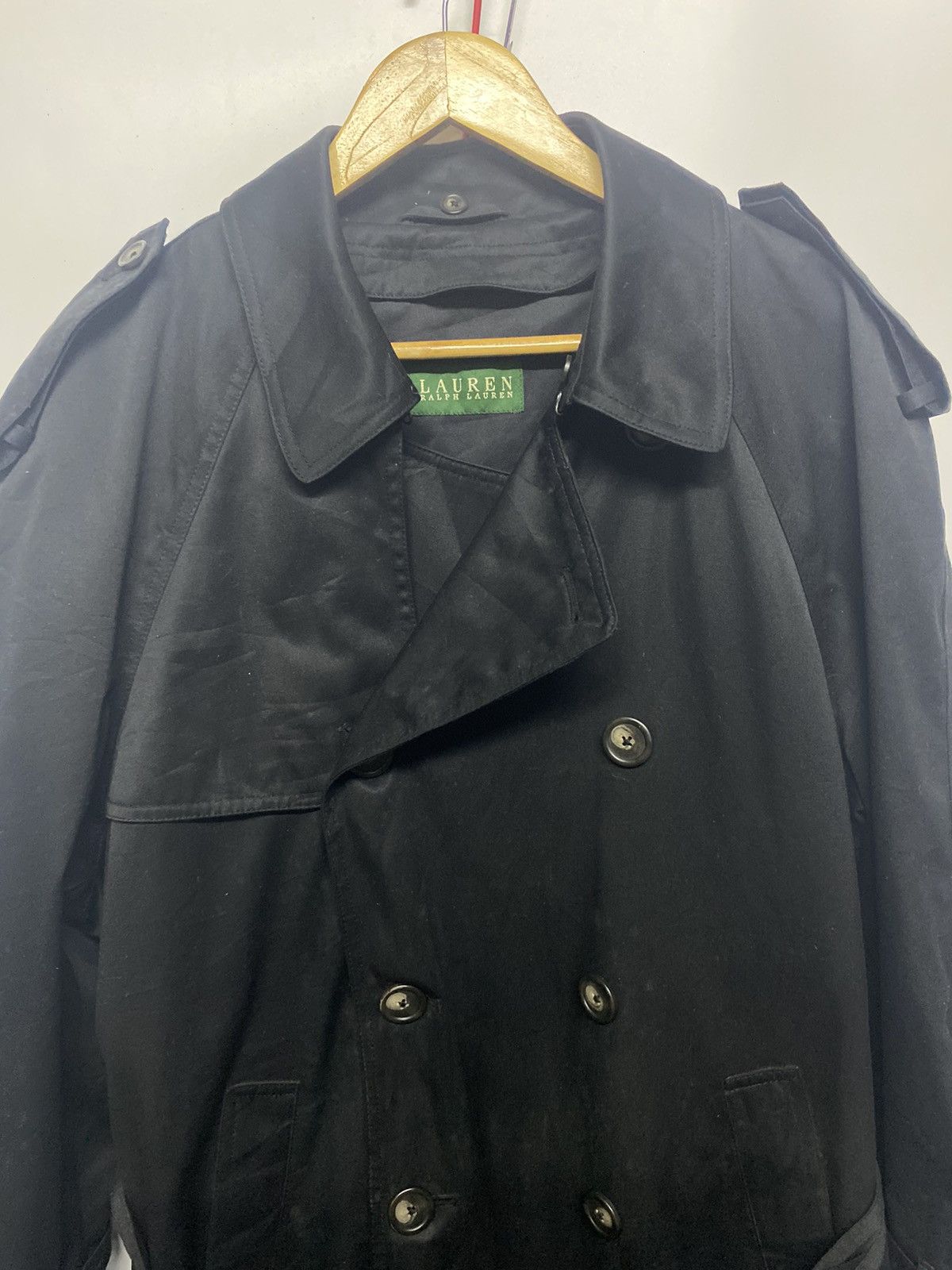 Designer Ralph Lauren Men's Water-repellent Trench Coat Jacket Size US XL / EU 56 / 4 - 5 Thumbnail