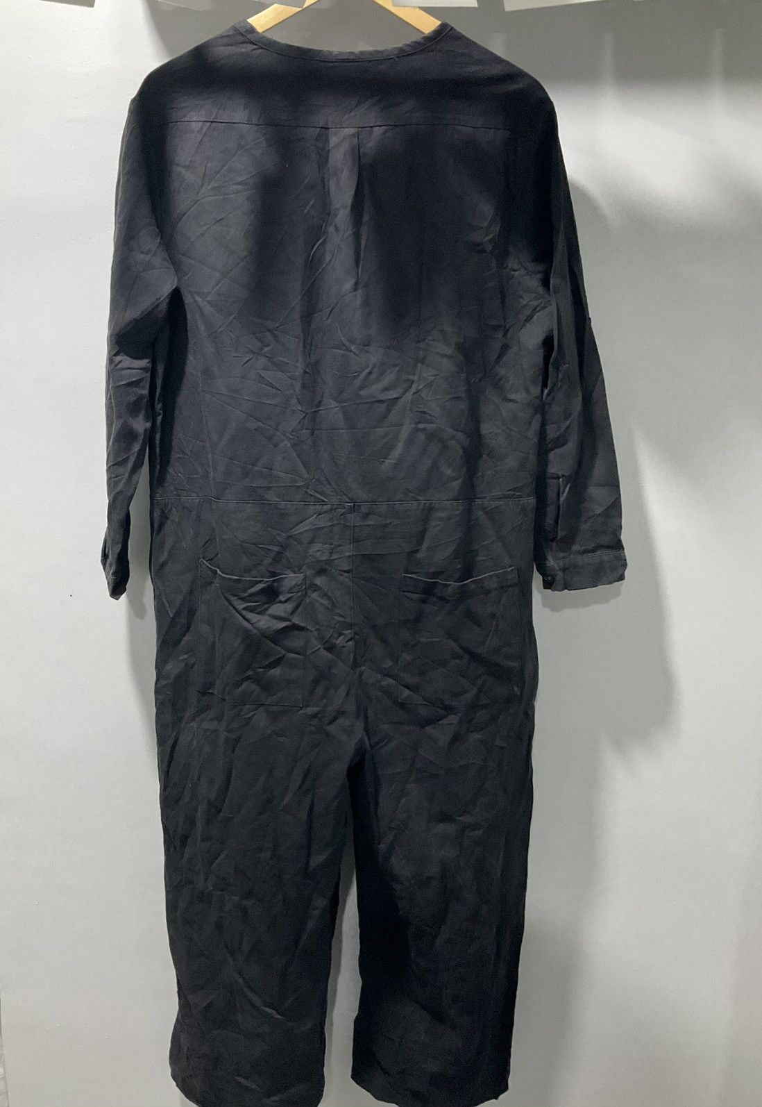 Japanese Brand Antique Black Jumpsuit Style Baggy Size 42" / US 20 - 5 Thumbnail