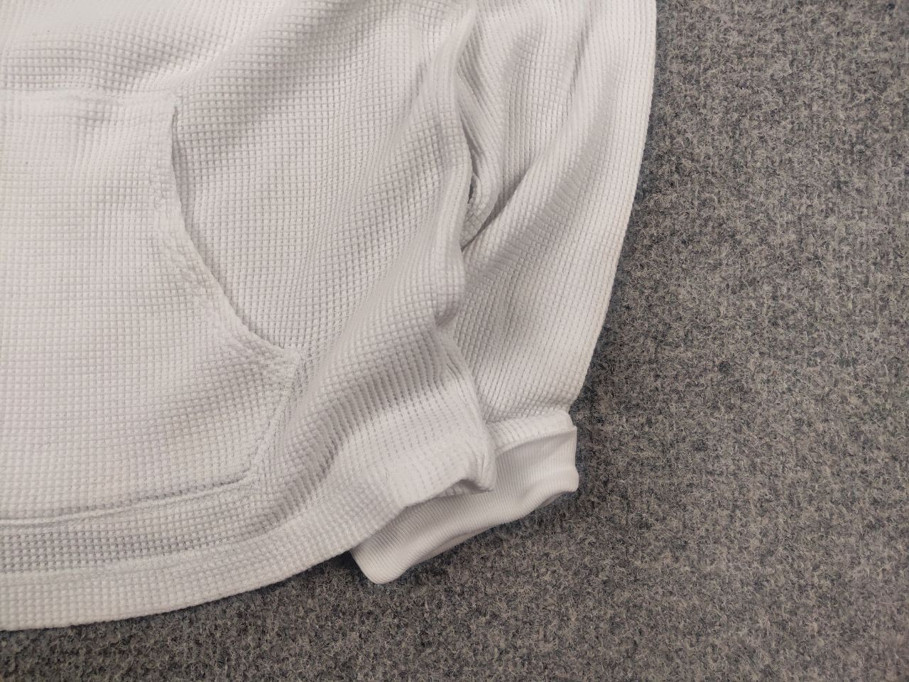 Polo Ralph Lauren Polo Ralph Lauren Vintage waffle White fabric Hoodie Size US S / EU 44-46 / 1 - 6 Thumbnail