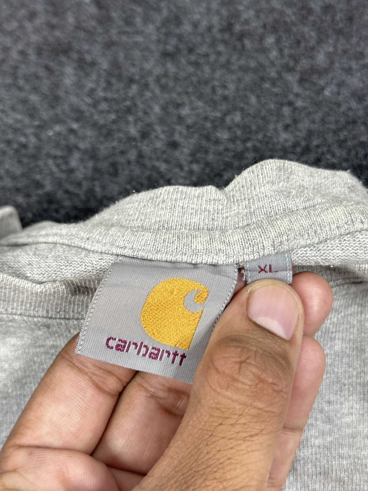 Carhartt × Vintage Vintage carhartt T-shirt Size US XL / EU 56 / 4 - 4 Thumbnail