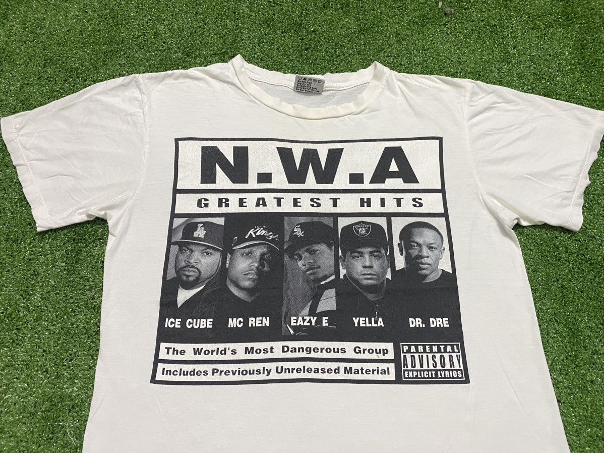 Band Tees × Vintage NWA Tshirt Size US L / EU 52-54 / 3 - 2 Thumbnail
