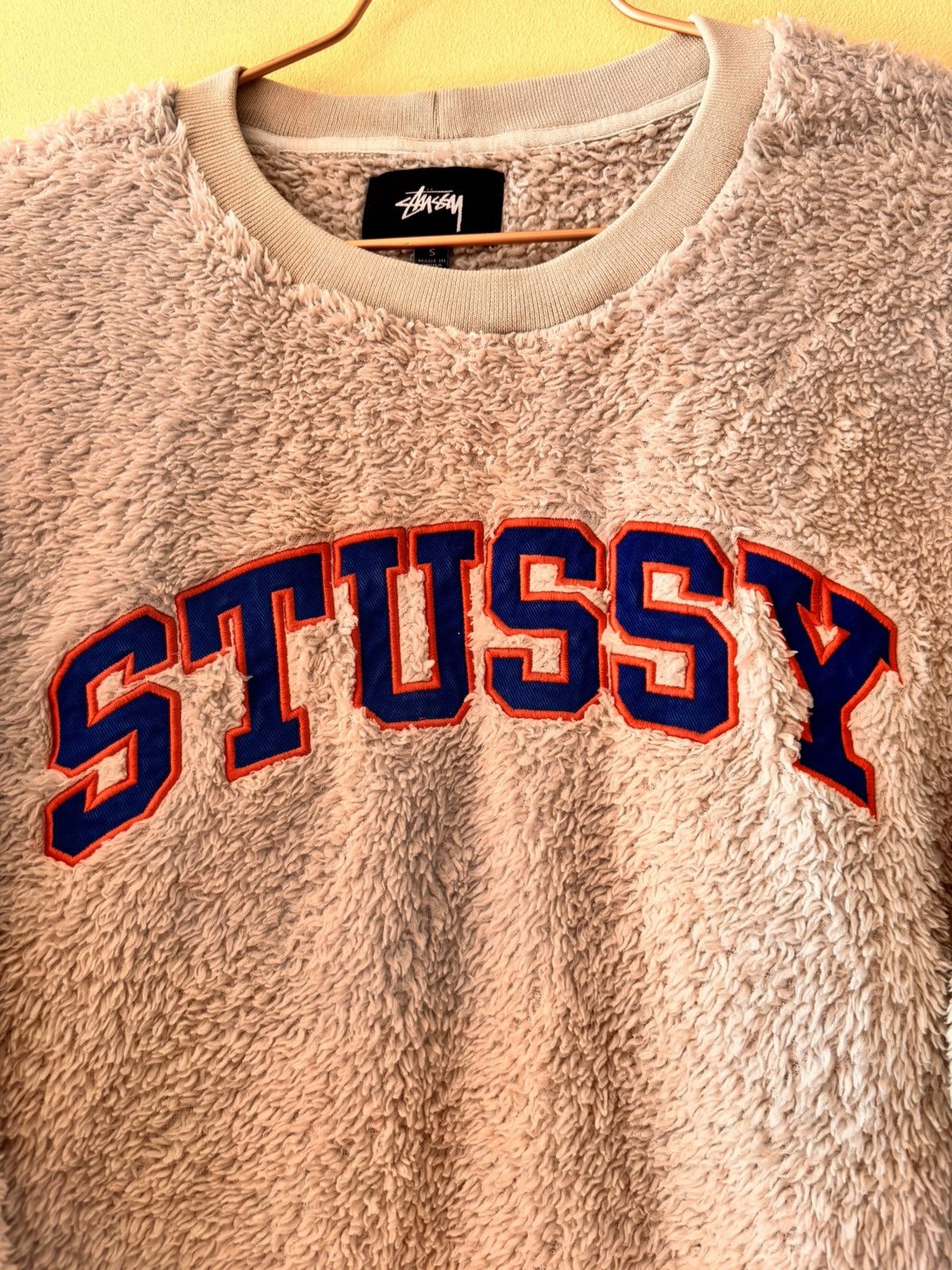 Stussy Stüssy Pilar Sherpa Crewneck Size S / US 4 / IT 40 - 2 Thumbnail