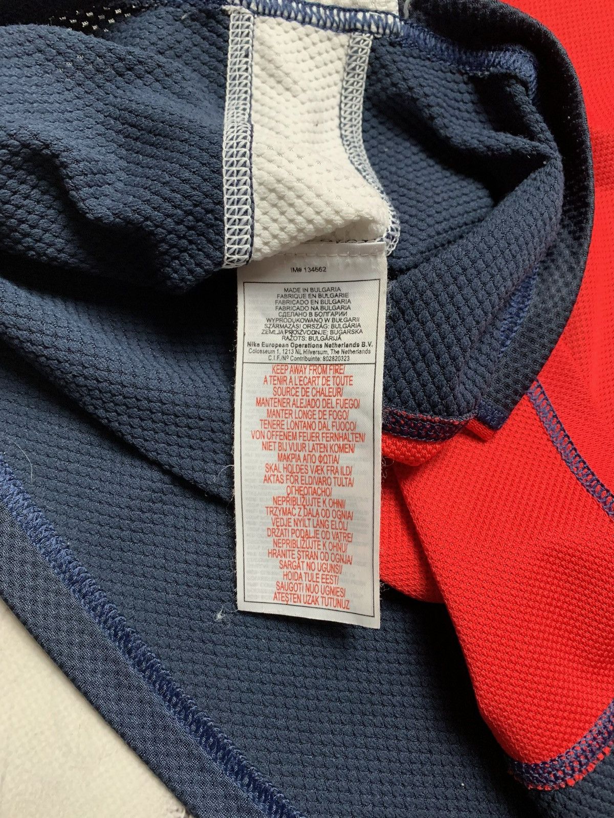 Nike × Vintage Vintage Nike England rugby jersey logo size L Size US L / EU 52-54 / 3 - 5 Thumbnail