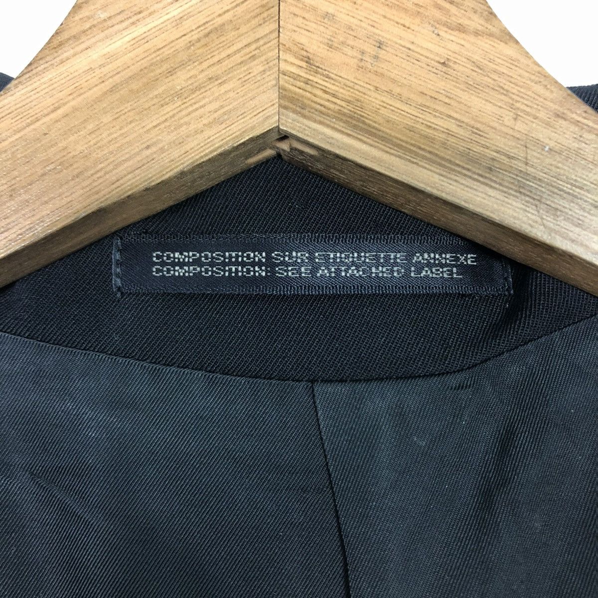 Yohji Yamamoto 🔥RICH BLACK VINTAGE 80’s YOHJI YAMAMOTO POUR HOMME BUCKLE M Size US M / EU 48-50 / 2 - 16 Thumbnail