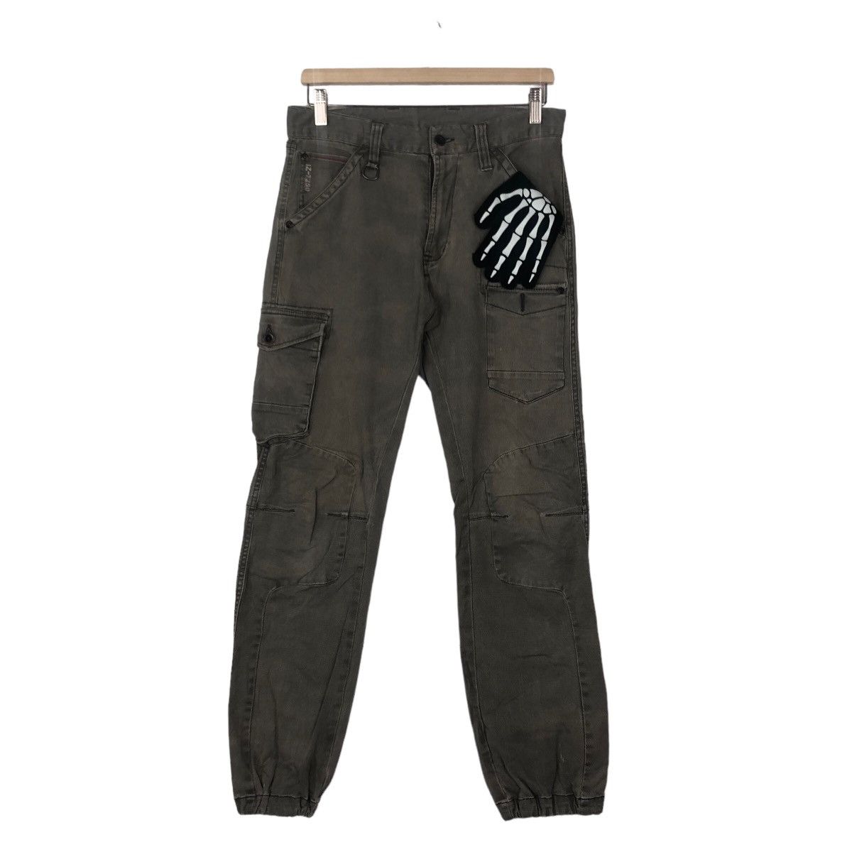 Japanese Brand VINTAGE CARGO MULTI POCKET PANTS JAPAN Size US 30 / EU 46 - 1 Thumbnail