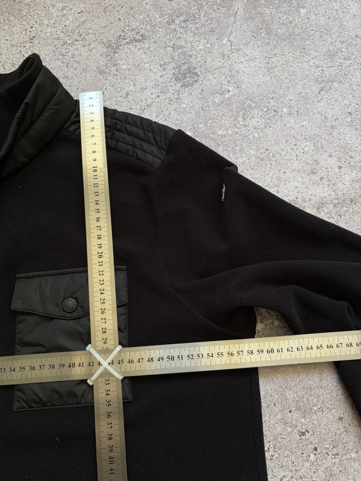 Moncler Grenoble Moncler Grenoble Maglia Black Fleece Cardigan Size US L / EU 52-54 / 3 - 12 Thumbnail