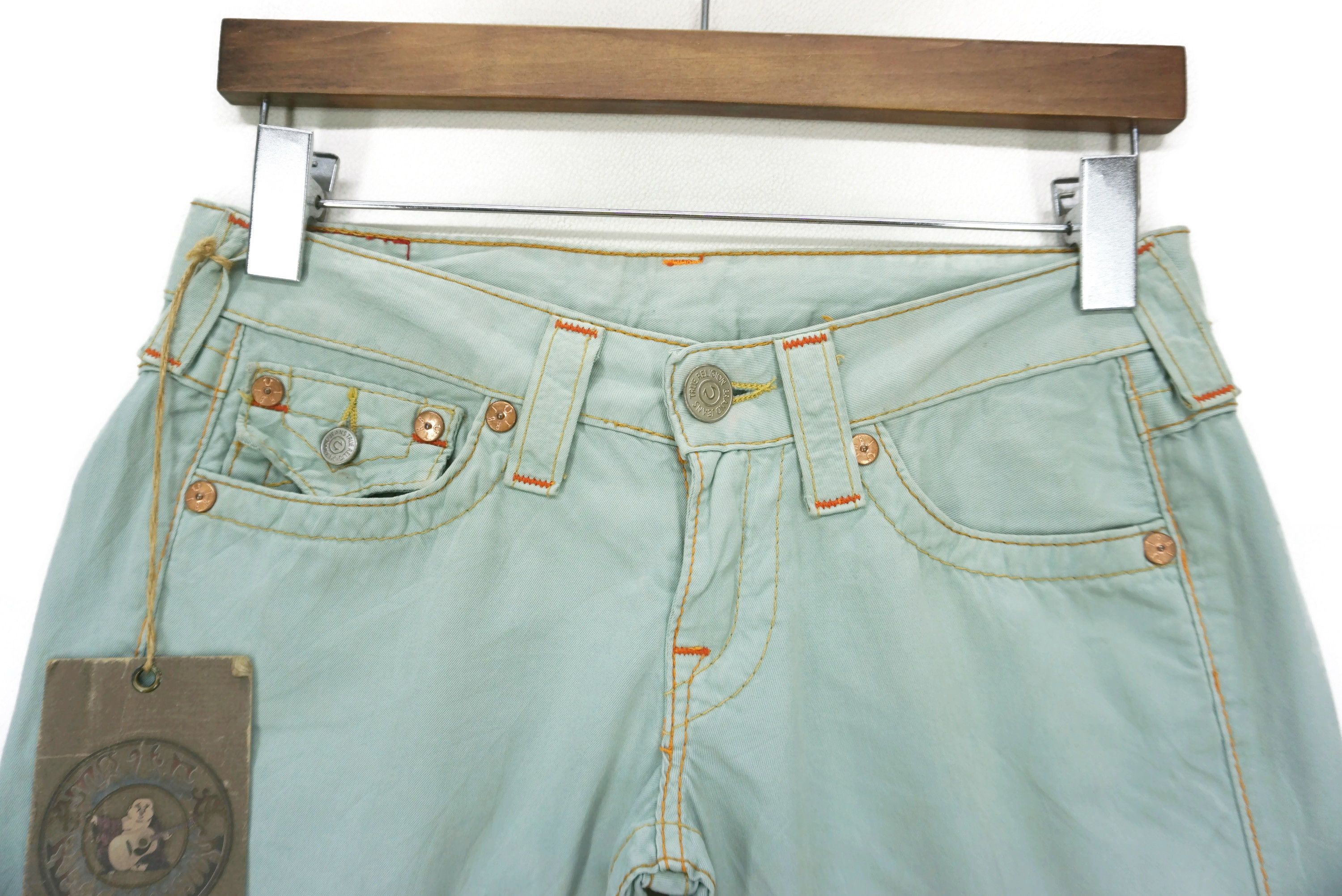 True Religion Vintage JOEY Jeans fit W29xL30.5 Low Rise Bootcut Denim Size 26" / US 2 / IT 38 - 3 Thumbnail